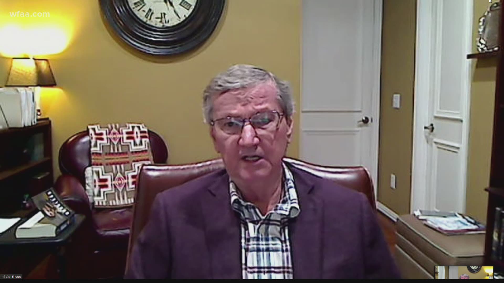 SMU political science professor Cal Jillson speaks on continuing the