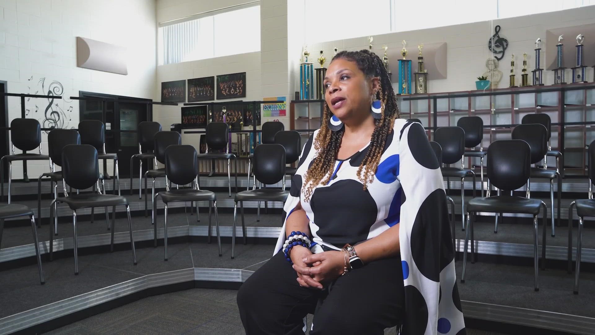 Nominated for the second time in three years, Ms. Pamela Dawson received the 2023 Grammy Music Educator Award.
