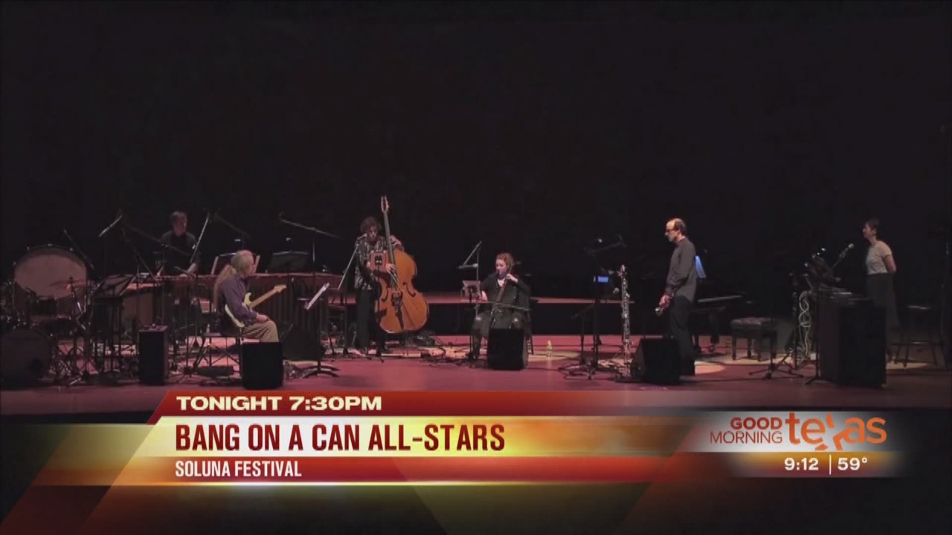 Bang on a Can All-Stars perform at the Soluna Festival tonight 