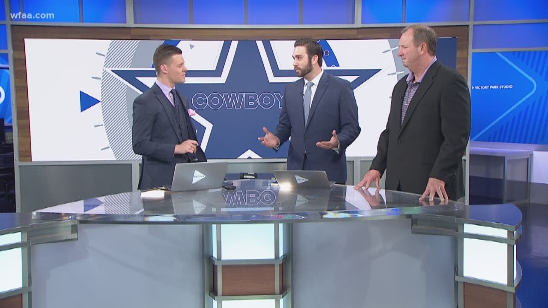 A caller praises Dak Prescott's late-game play on the Cowboys call-in show. WFAA.com