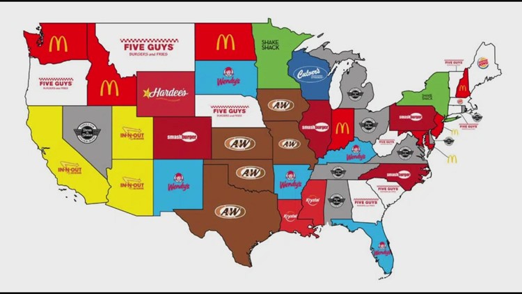 An online study named Texas' top 5 burger chains. Whataburger wasn't one of them. In-N-Out was.