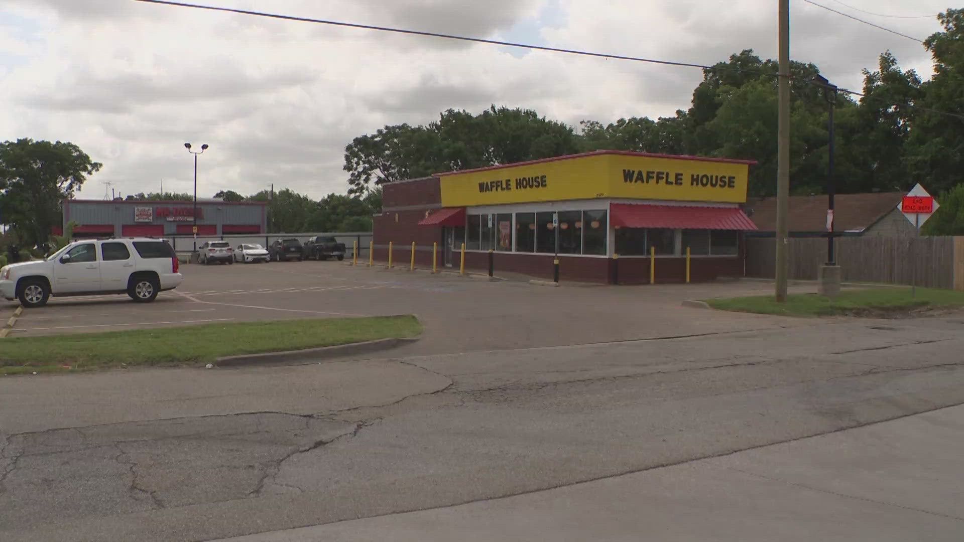 Irving police said the shooting happened at approximately 6:15 a.m. Saturday in the 2000 block of E. State Highway 356.