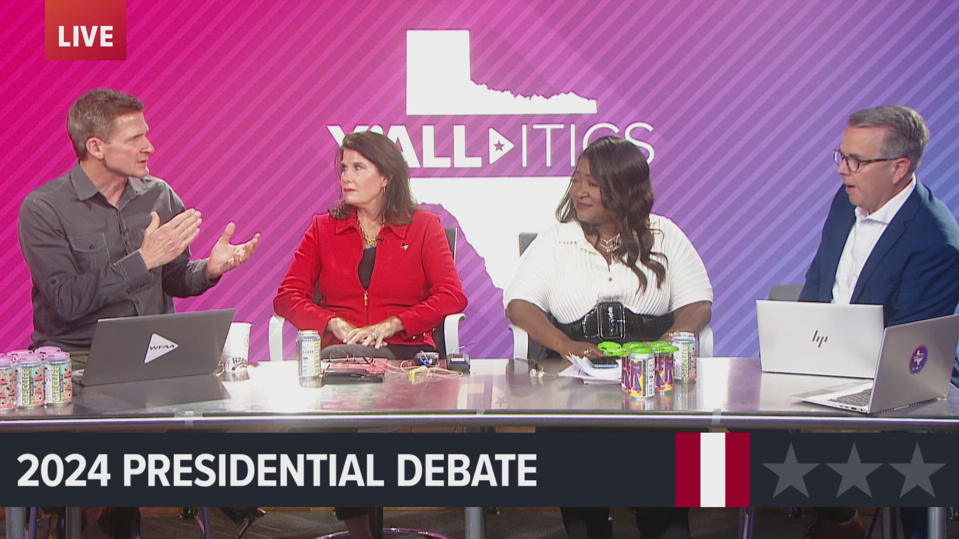 WFAA provides political analysis of Kamala Harris and Donald Trump's debate performances from both sides of the aisle.