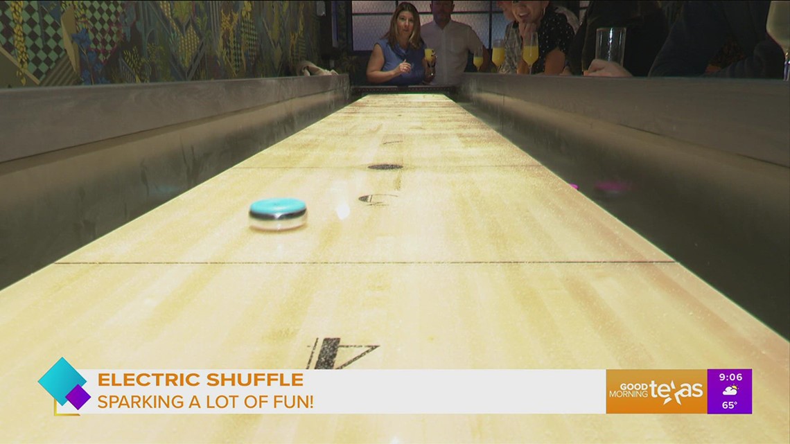 Shuffleboard reimagined. See inside the new Electric Shuffle in Deep