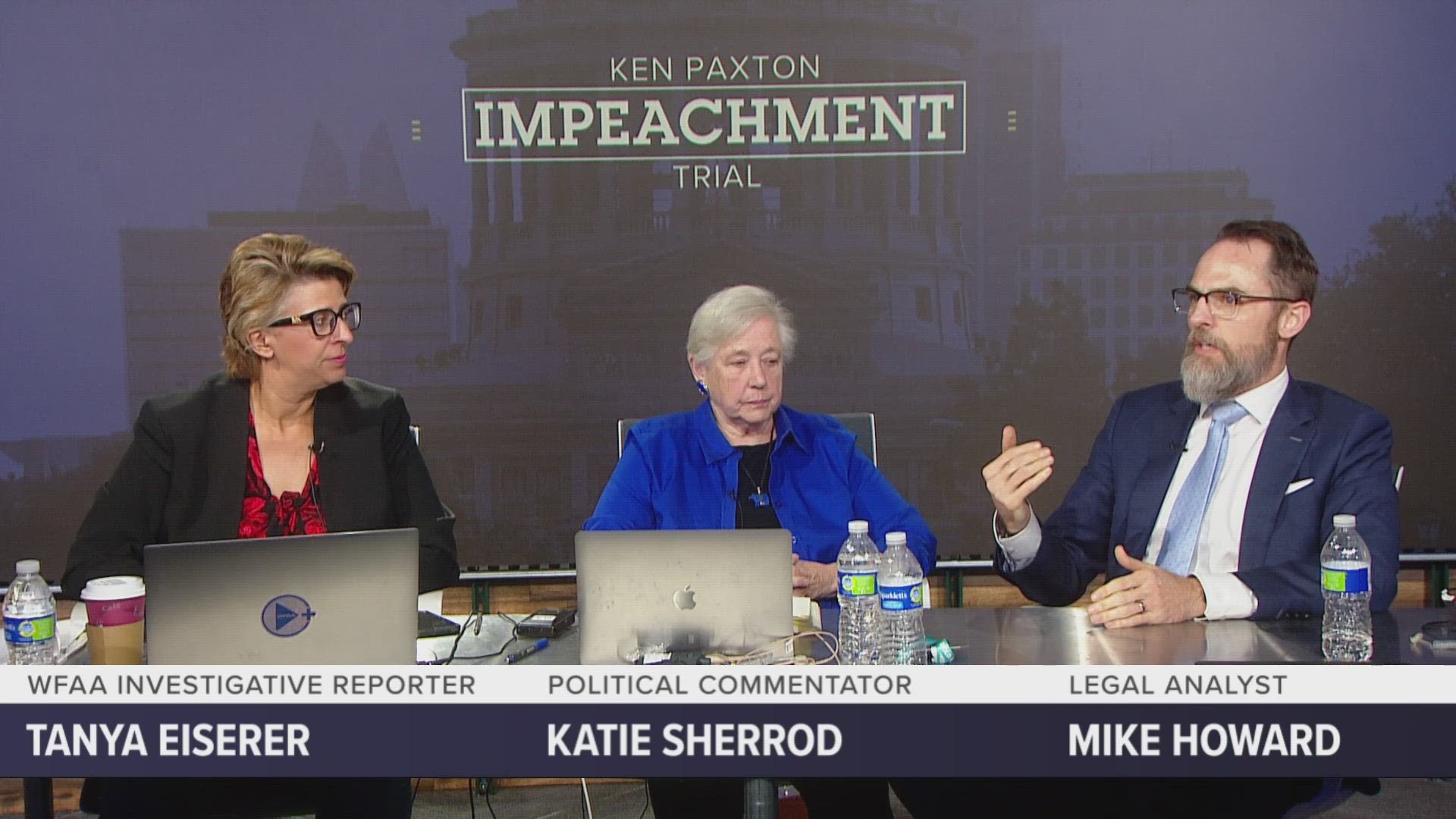 WFAA's Tanya Eiserer and guests Katie Sherrod and Mike Howard break down testimony from Thursday afternoon in the Ken Paxton impeachment trial.