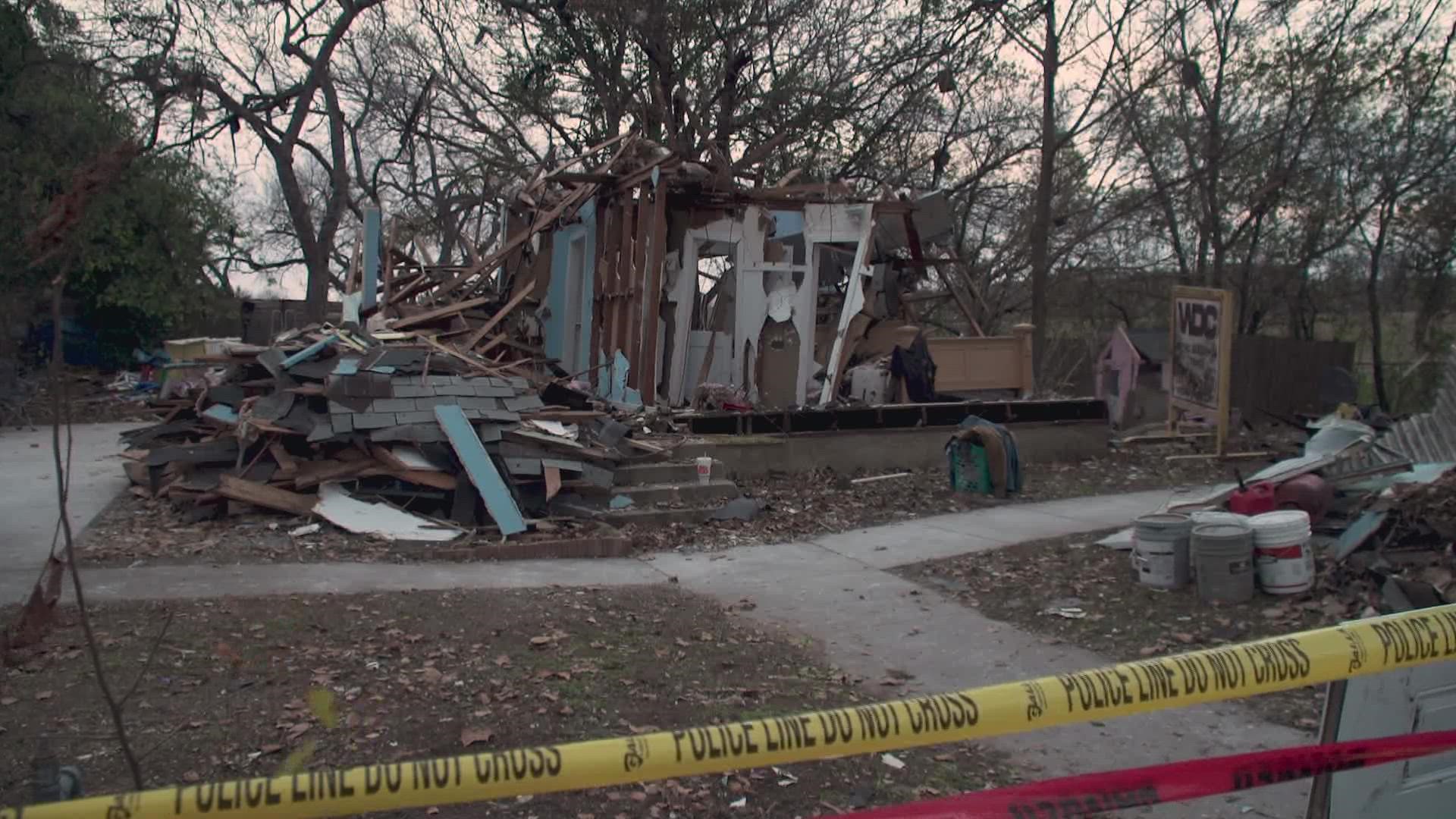 More than two weeks ago, a home explosion in Westworth Village leveled one house and left five others uninhabitable.