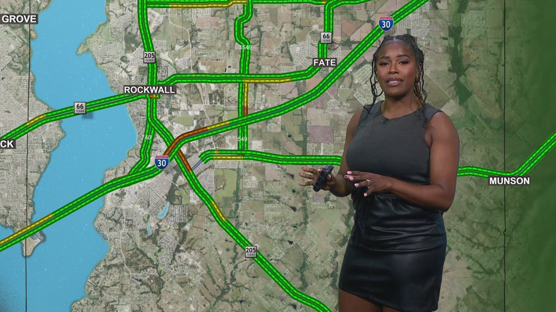Several incidents are causing traffic across North Texas.