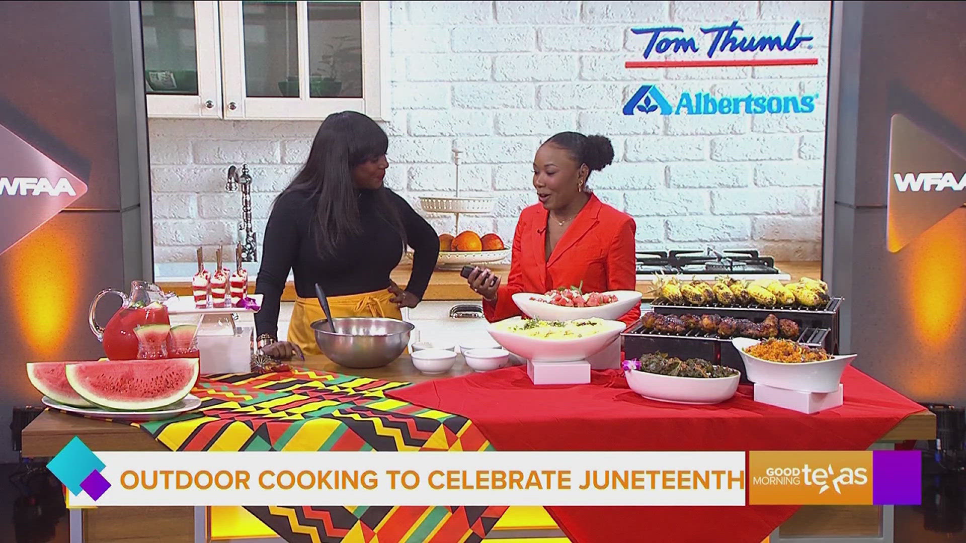 Chef Jolie Oree-Baily with Low Country Quisine shares the significance of outdoor cooking as a way to celebrate Juneteenth and tells us what foods to include. 