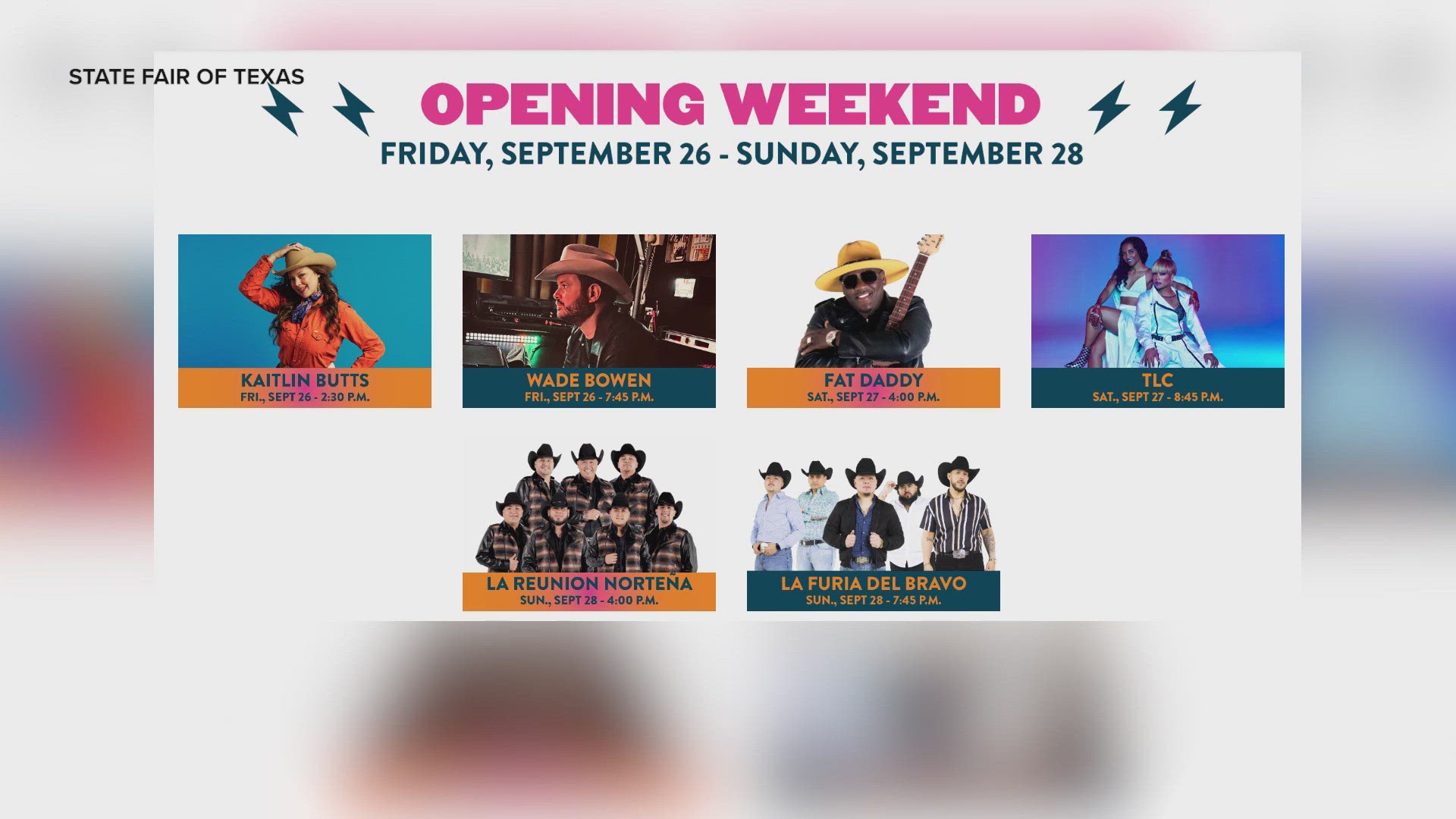 The lineup includes TLC and Paul Wall. 