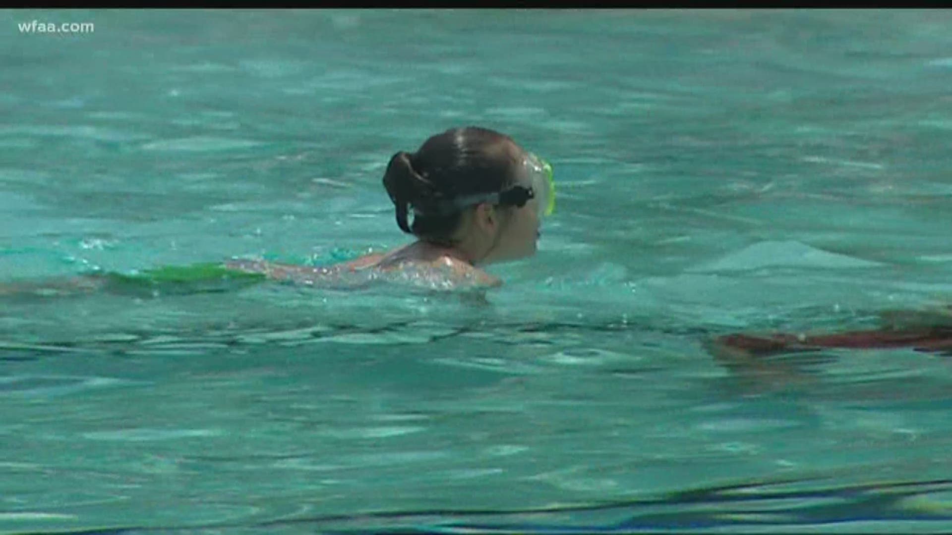 Find swim lessons in North Texas