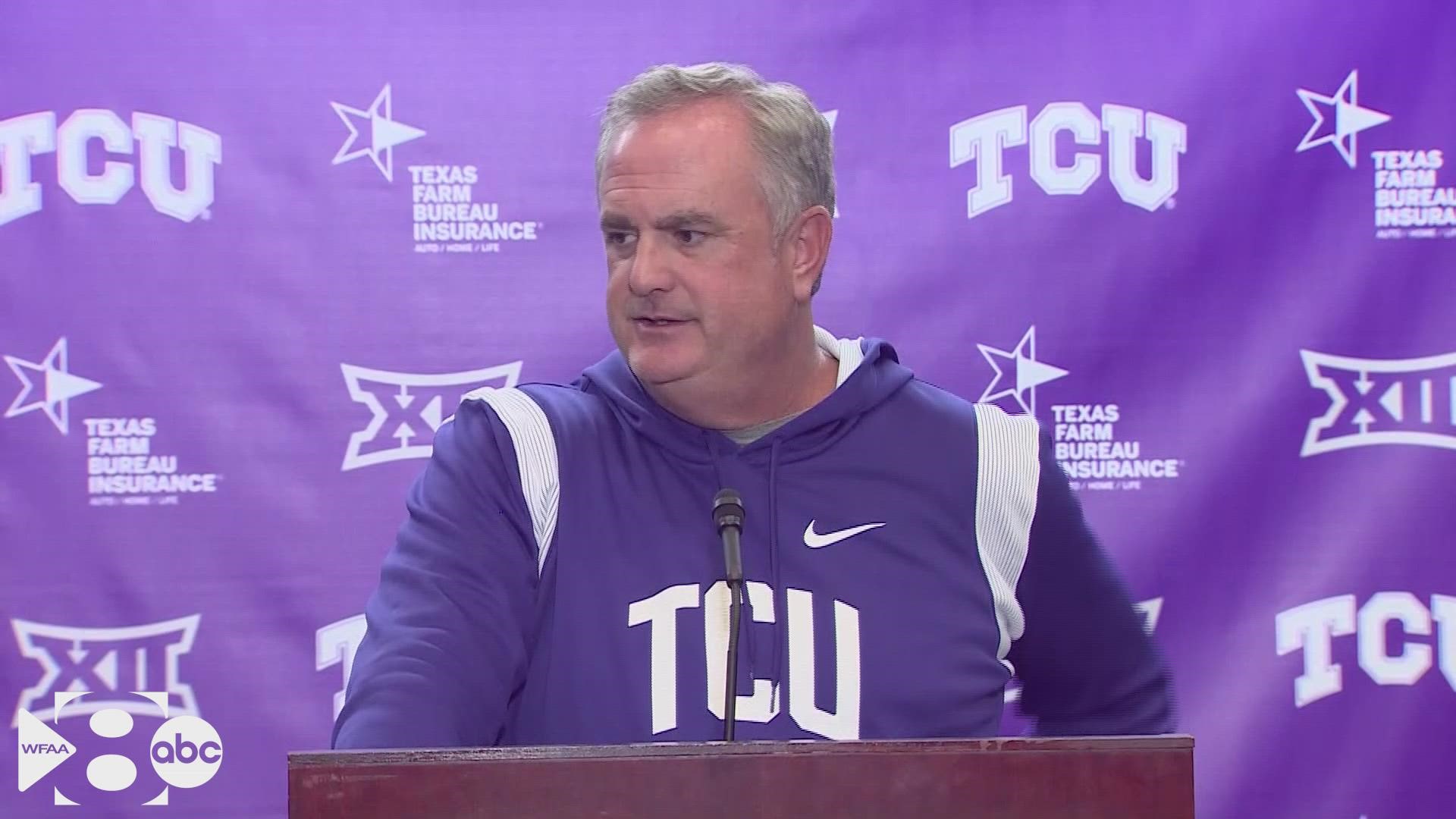 TCU Leaps To No 3 In College Football Playoff Rankings Wfaa