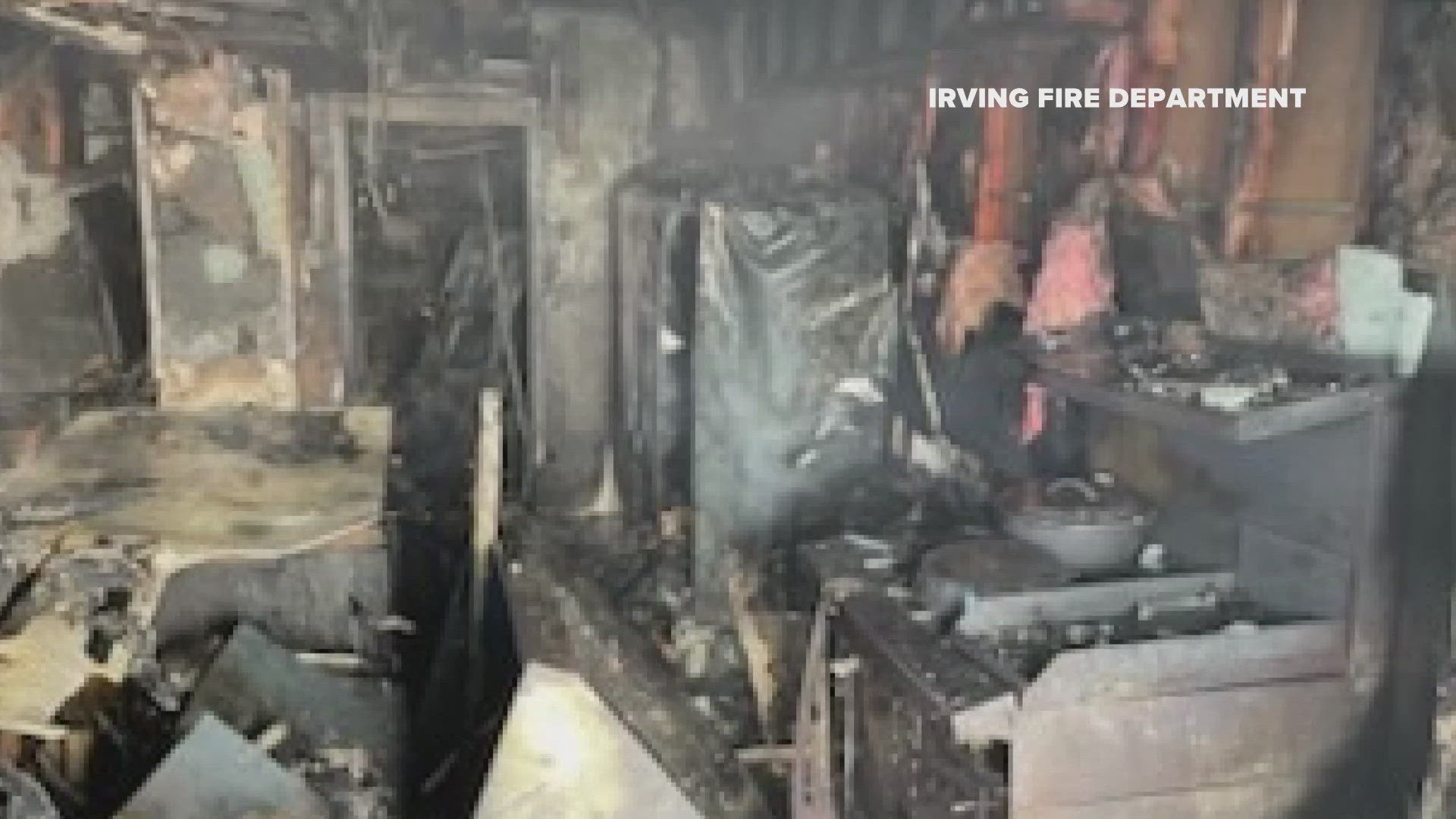 In Irving, Texas, firefighters are having to relocate after their station sustained damage from a fire.