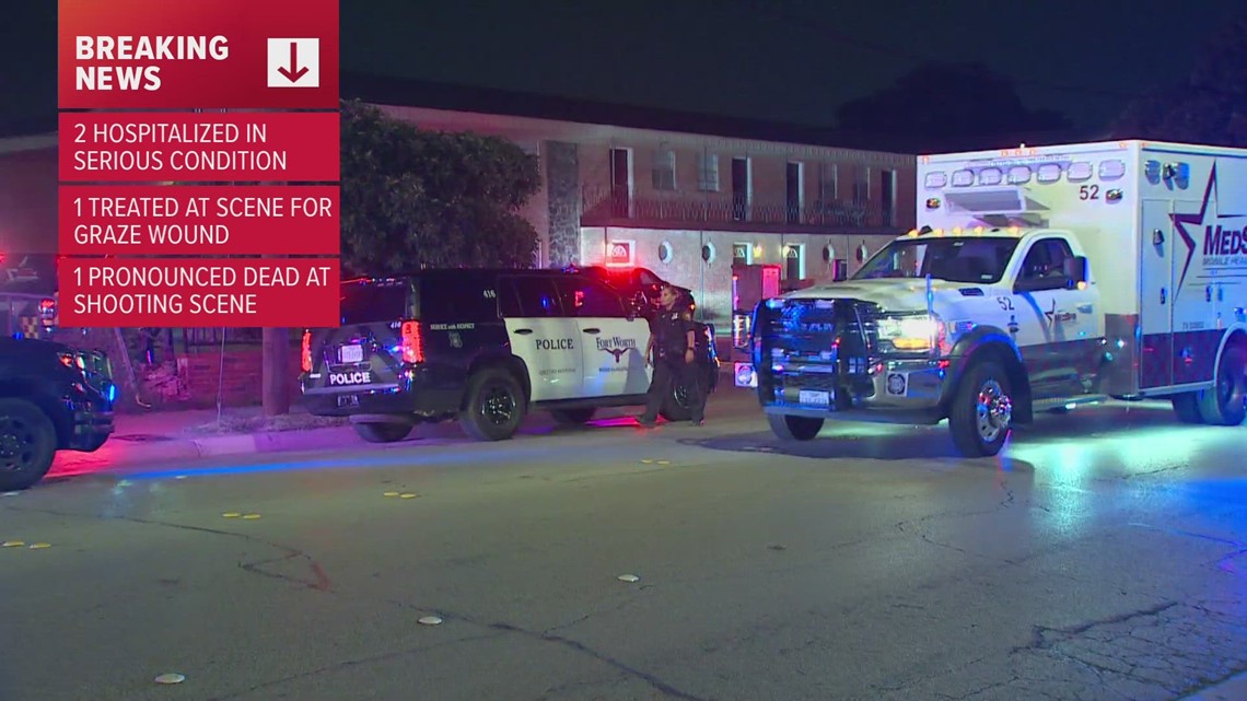 Fort Worth apartment shooting 4 shot, 1 killed