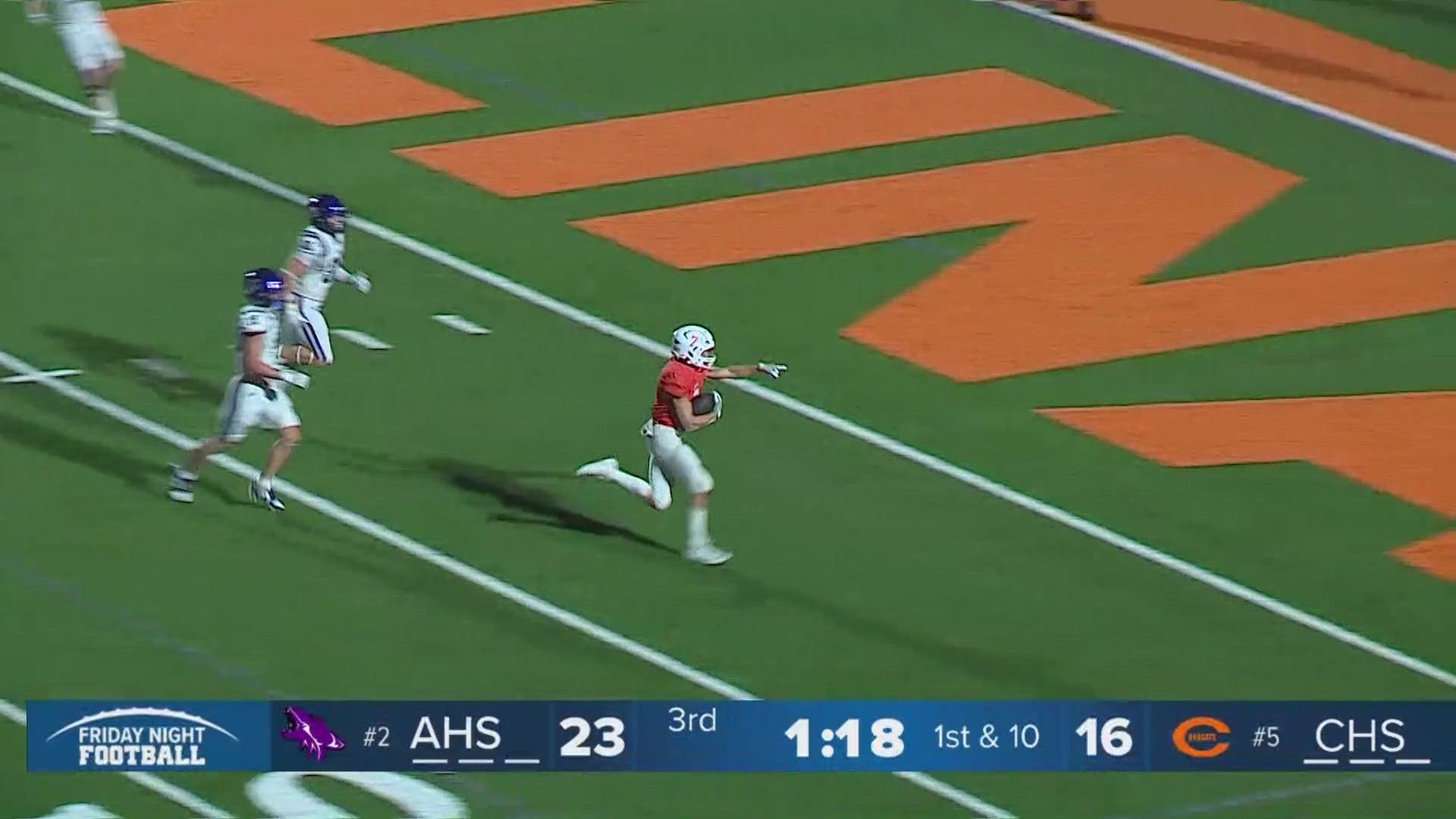 Celina scores 12-yard touchdown to tie up game against Anna | wfaa.com