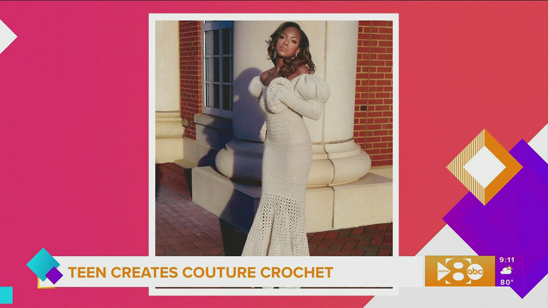 Teen designer DeJané Angel shares her story and custom crochet pieces. Go to angellovecrochetcompany.com for more information.