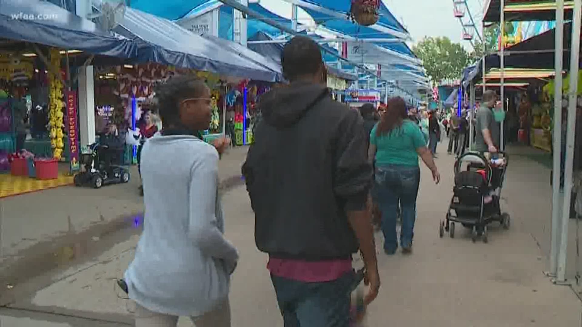 We met brother and sister, both 15-years-old, at the State Fair of Texas during its last week of the 2018 season. They looked happy as they both tried to smash plates, make baskets and win the biggest stuffed animals. But their joy was really coming from