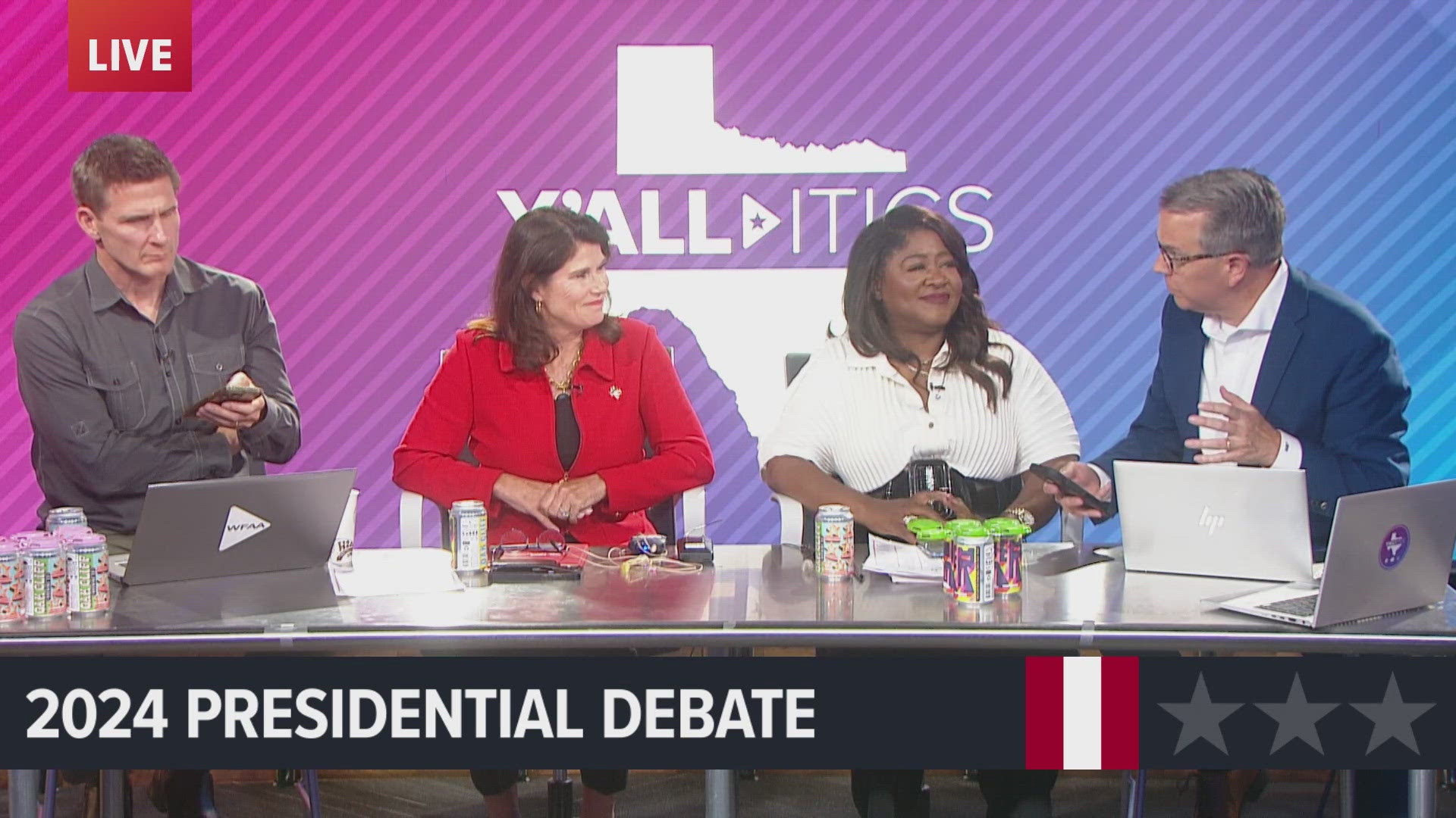 WFAA provides political analysis of Kamala Harris and Donald Trump's debate performances from both sides of the aisle.