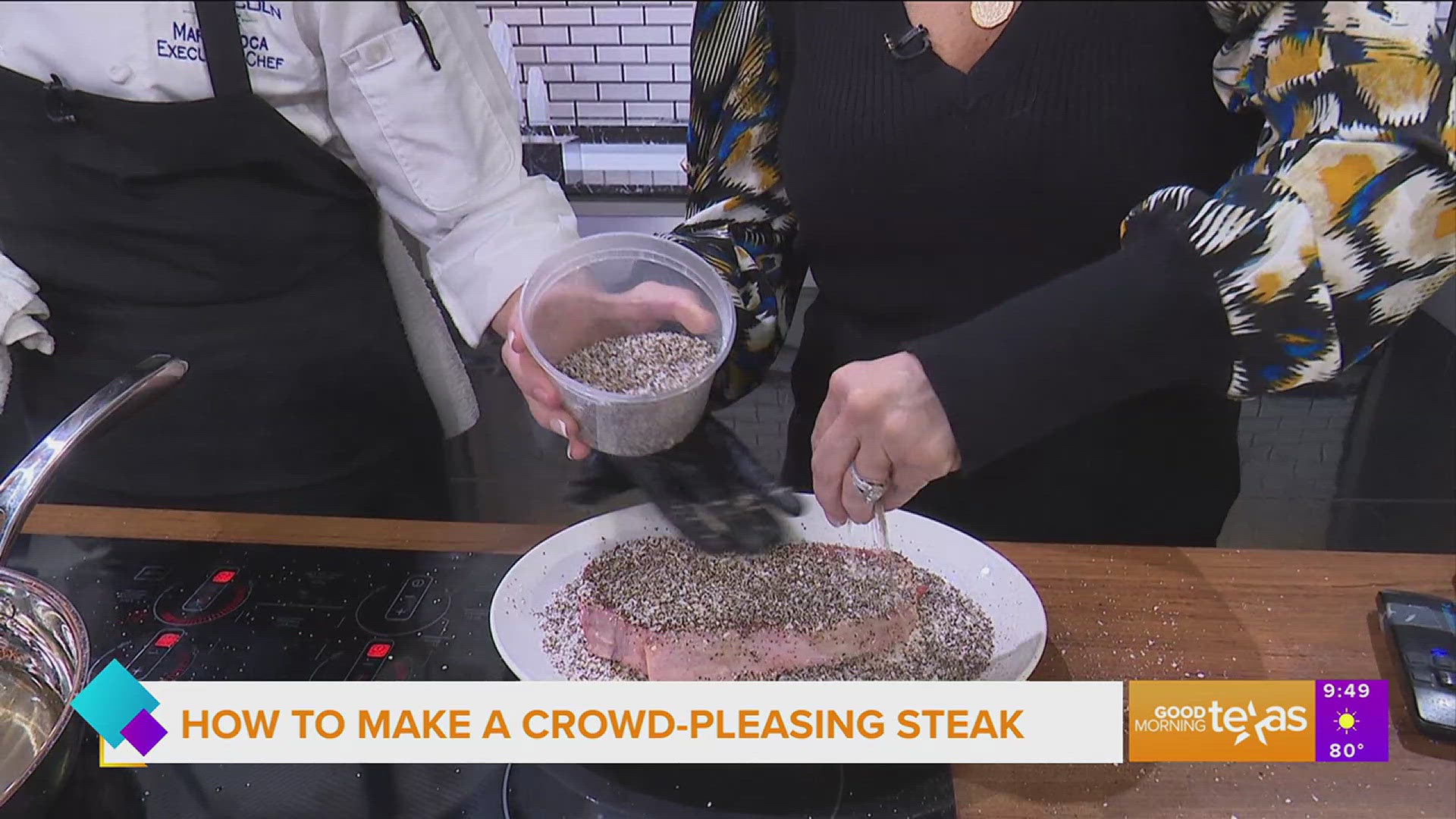 Dee Lincoln Prime Executive Chef Mario Roca gives tips on how to make the best steak at home for Labor Day.