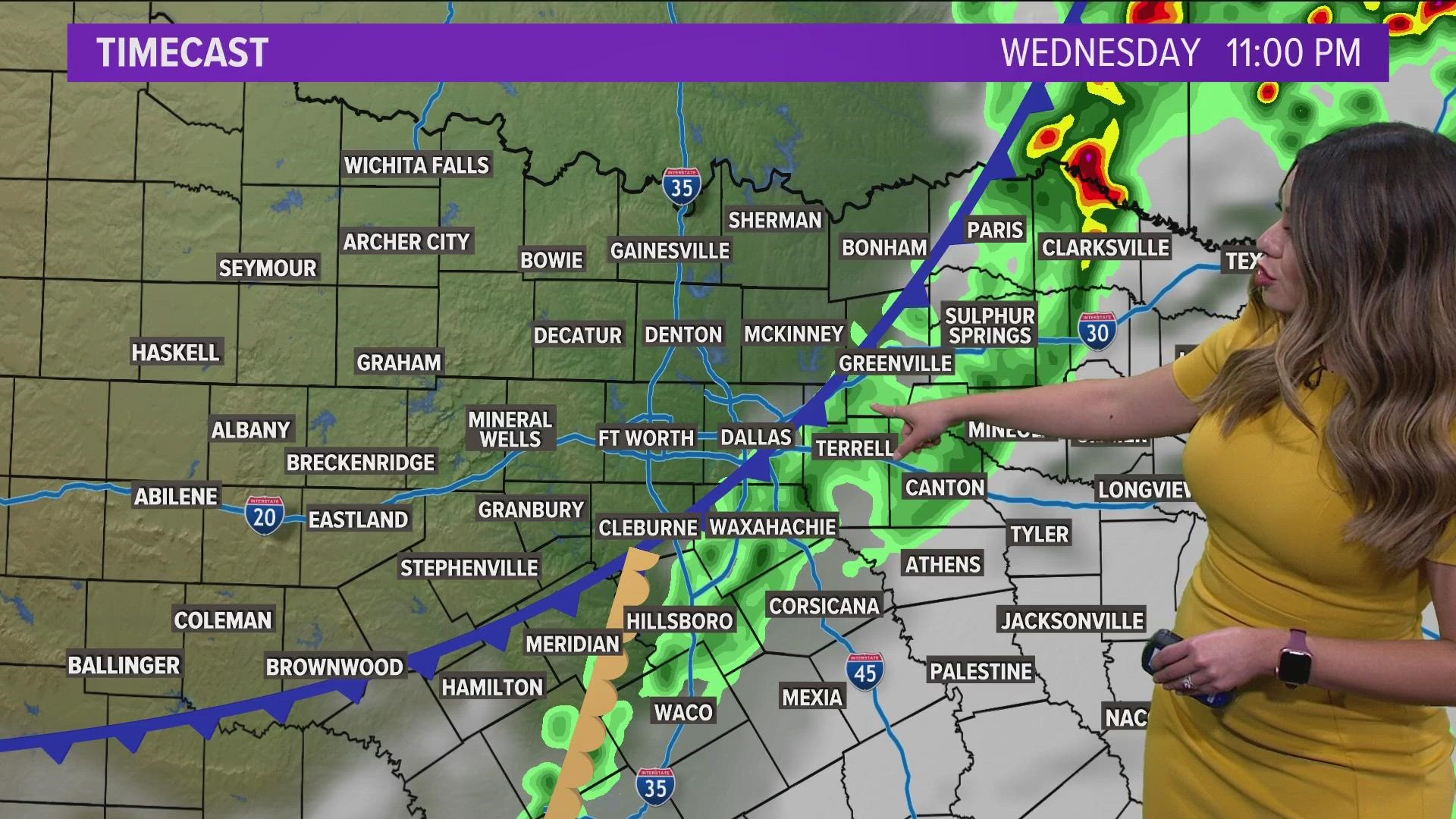 DFW Weather: Strong storms possible this evening. Here is the latest timeline.