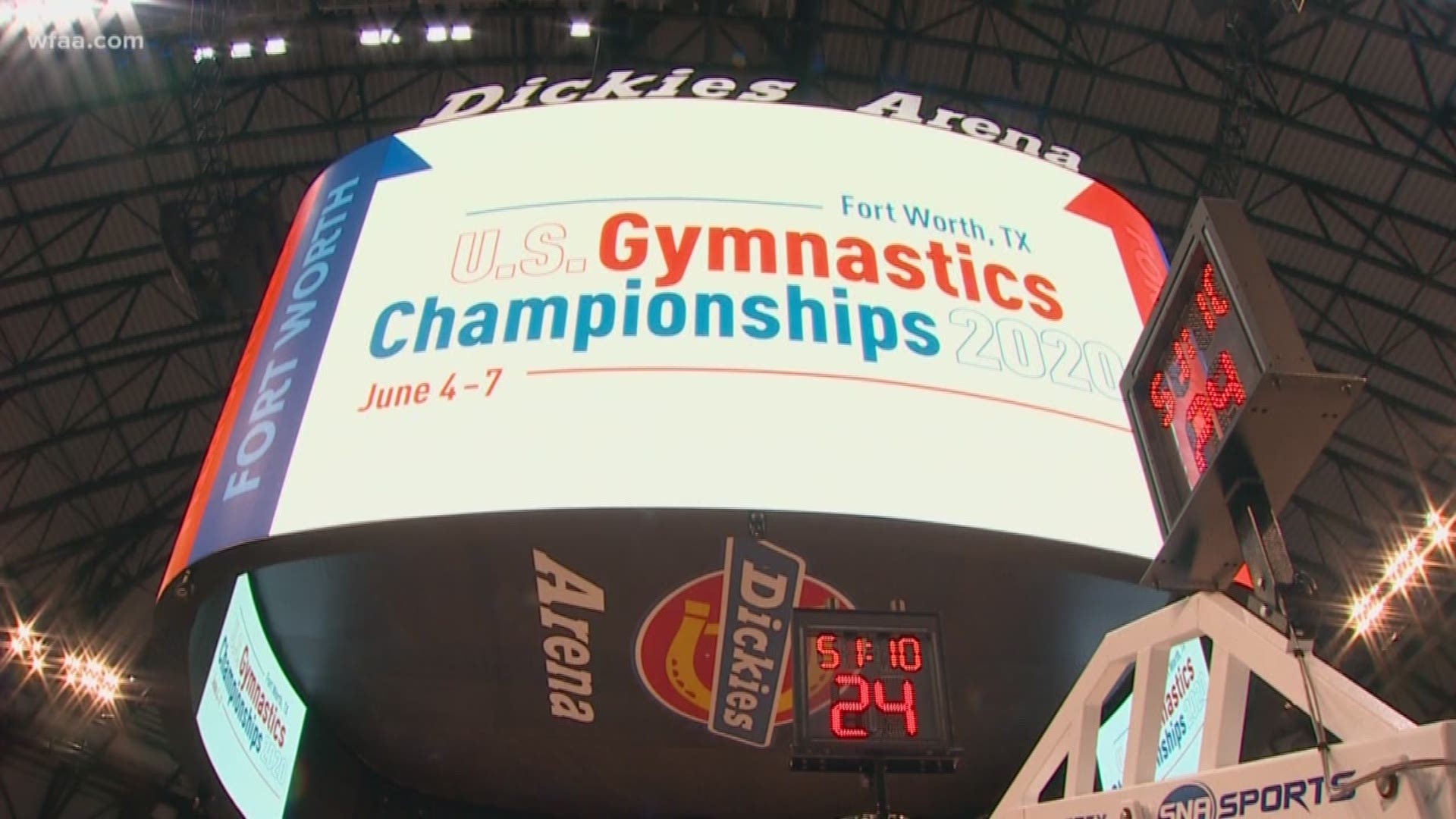 The gateway to the West is now the gateway to Olympic gold. USA Gymnastics announced Wednesday its National Championships will be held in June 2020 at Dickies Arena.