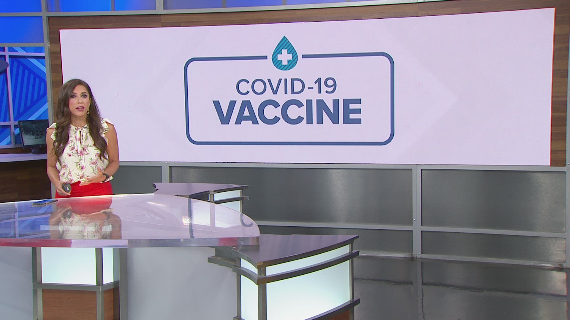 The latest information about where Texans can get the COVID-19 vaccine. Chris Sadeghi talks about a location where no appointment is needed.