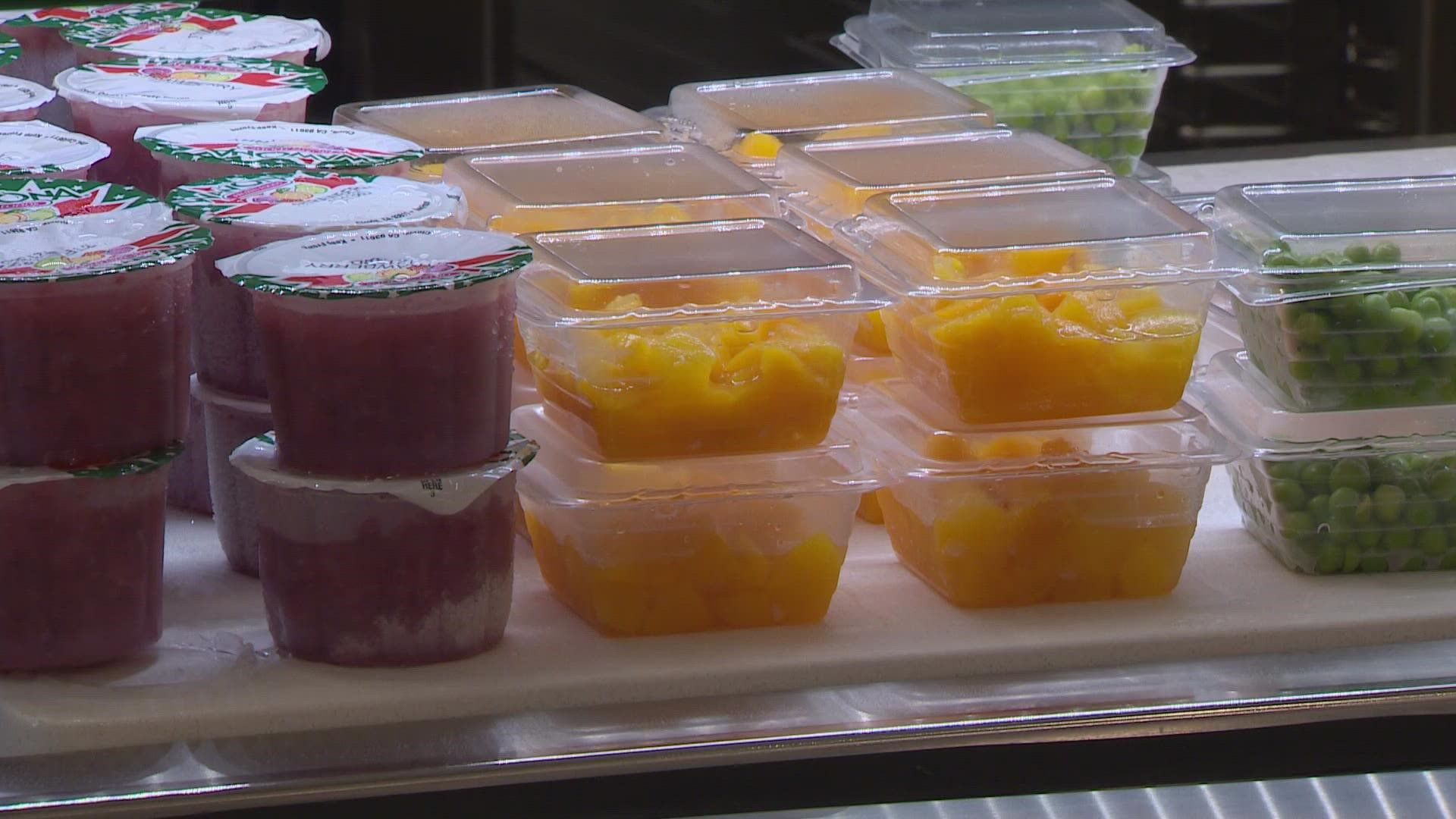 Denton ISD said its finding substitutes for certain food, like turkey chili and cheese sauce.