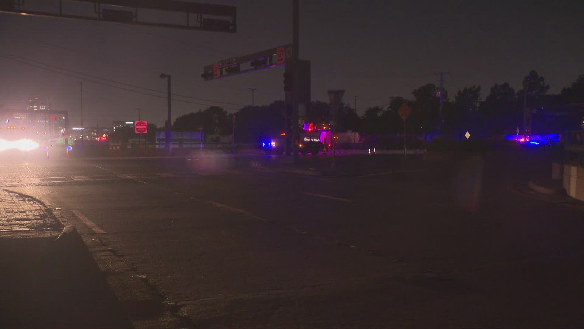 Routine maintenance was causing some traffic closures Friday morning.