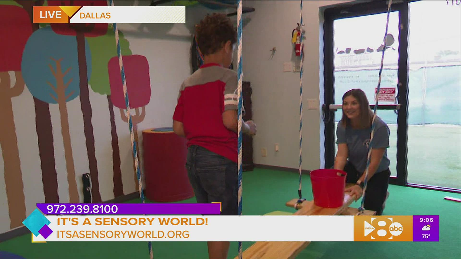 A teacher and mother began the first recreational sensory gym in Texas, It’s a Sensory World.