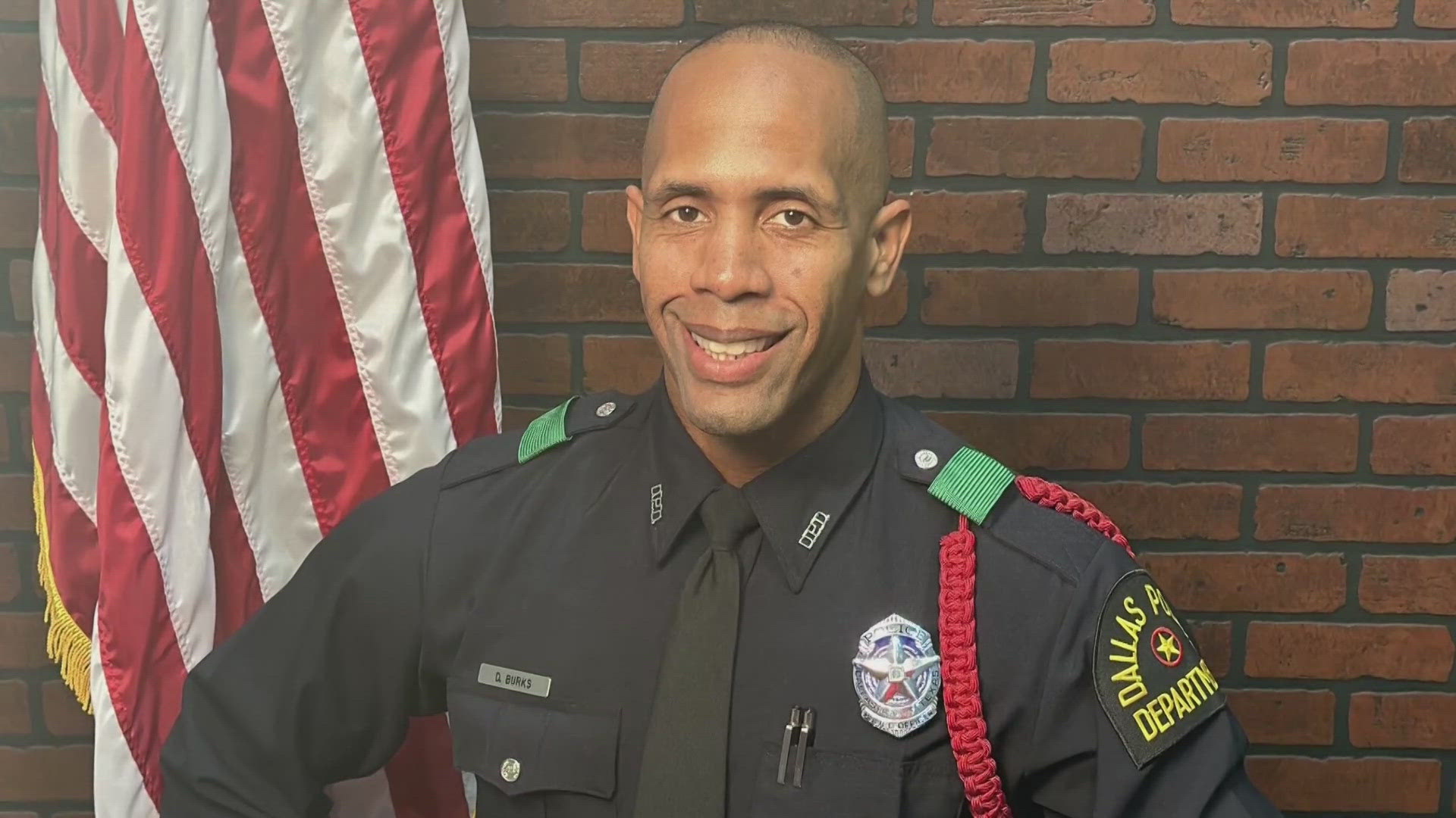 Darron Burks was killed in the line of duty last week after being shot in his patrol car.