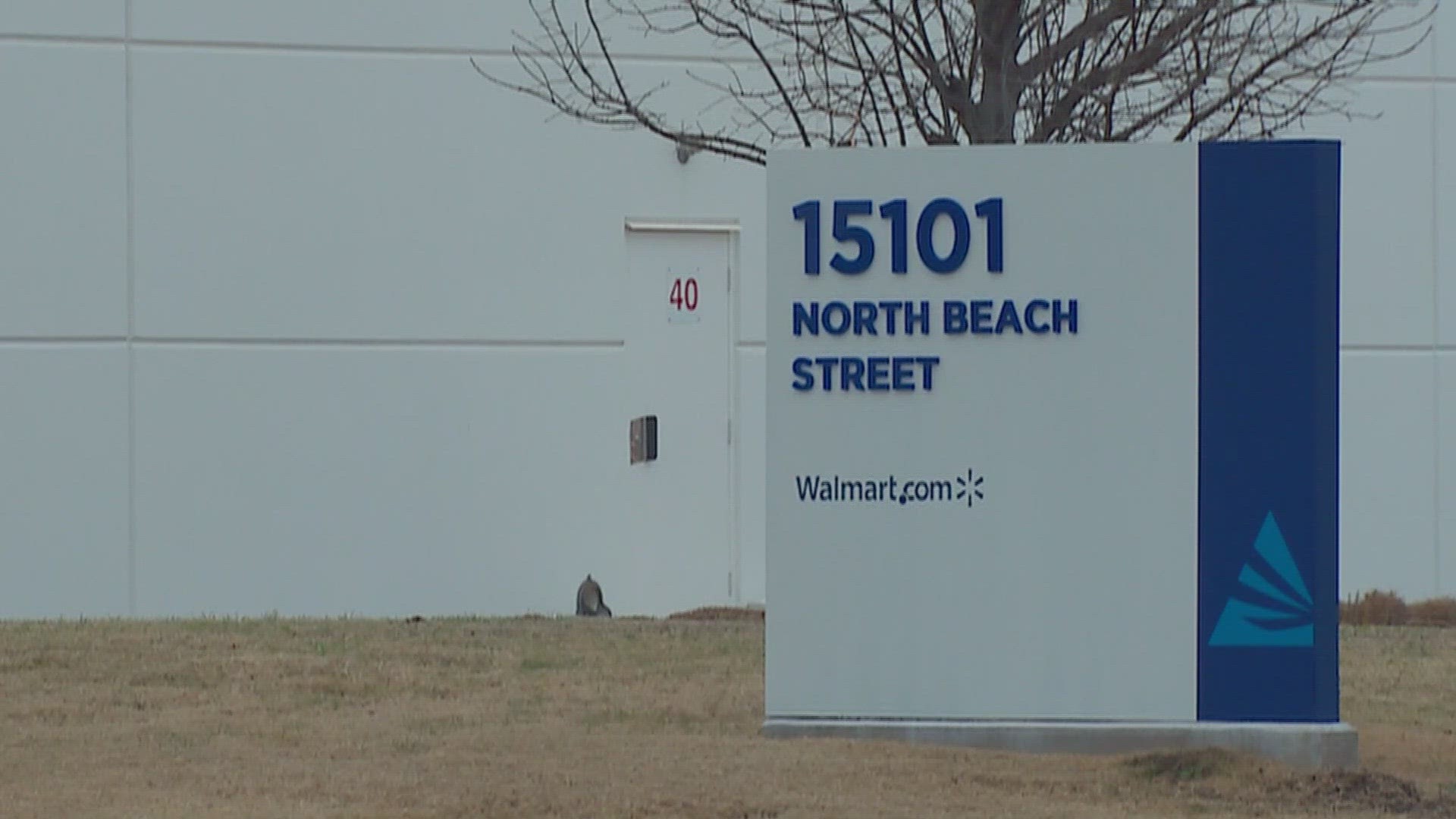 Fort Worth Fire Department officials said the driver ended up crushed between a forklift and a pallet rack at the distribution center.