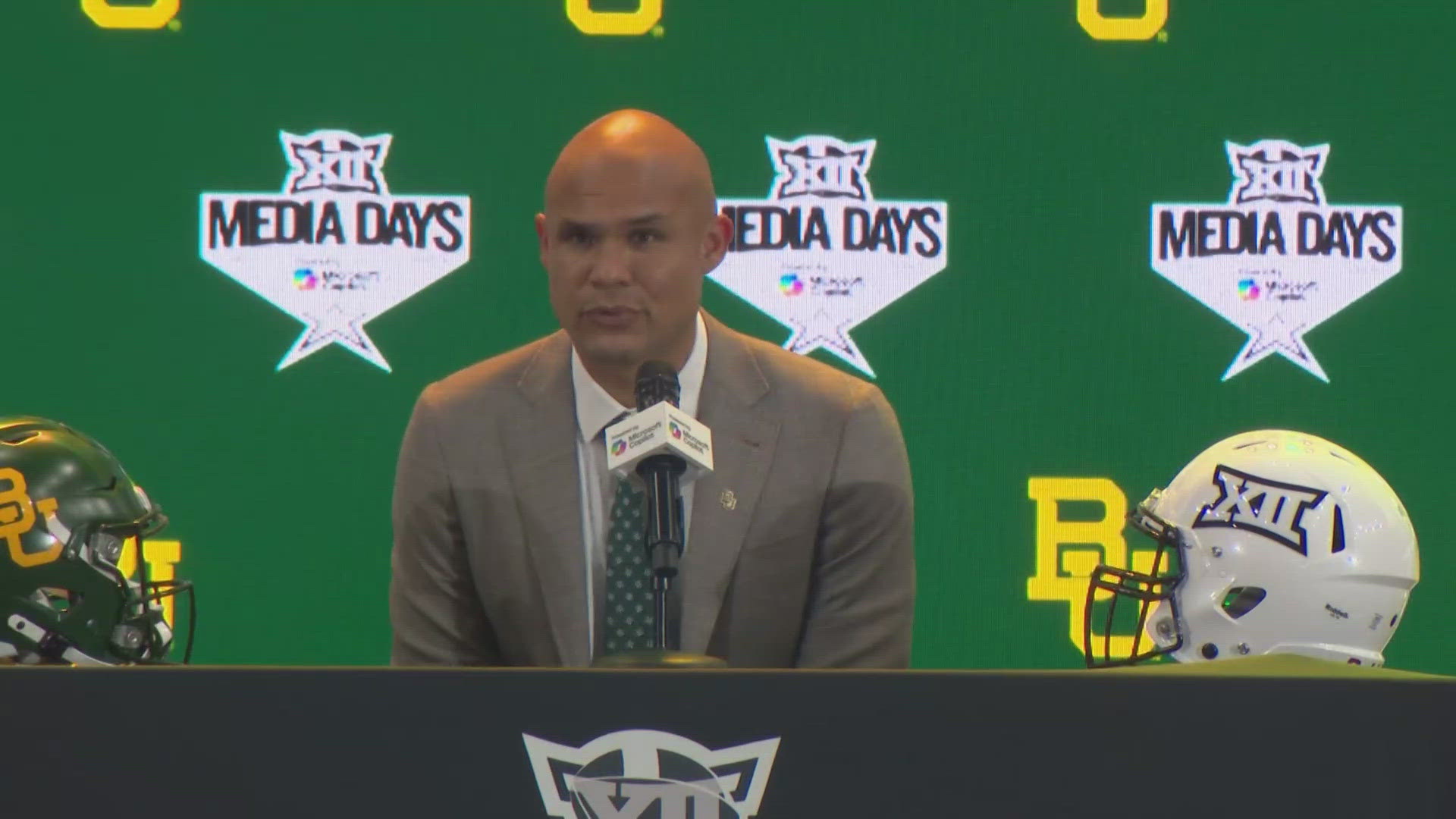 Baylor Head Coach Dave Aranda spoke about how this tragedy has impacted him personally.