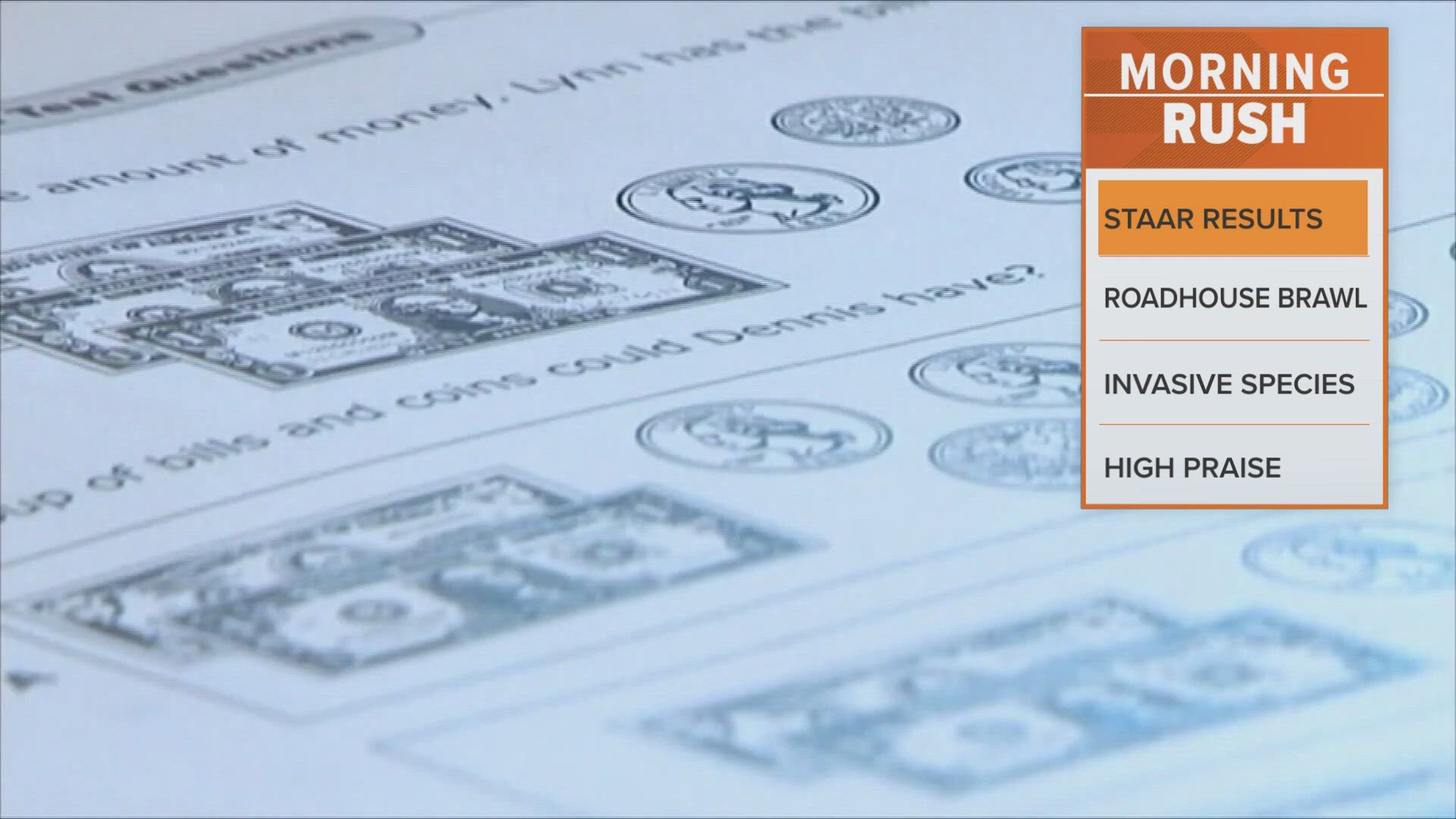 The STAAR results are intended to track the progress of Texas students. 