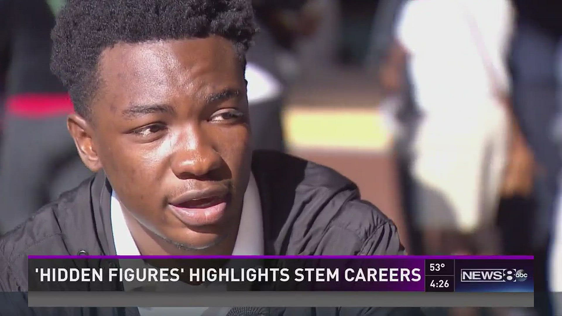 Marcus Moore has details on how a new blockbuster film is highlighting careers in science, tech, engineering and math.