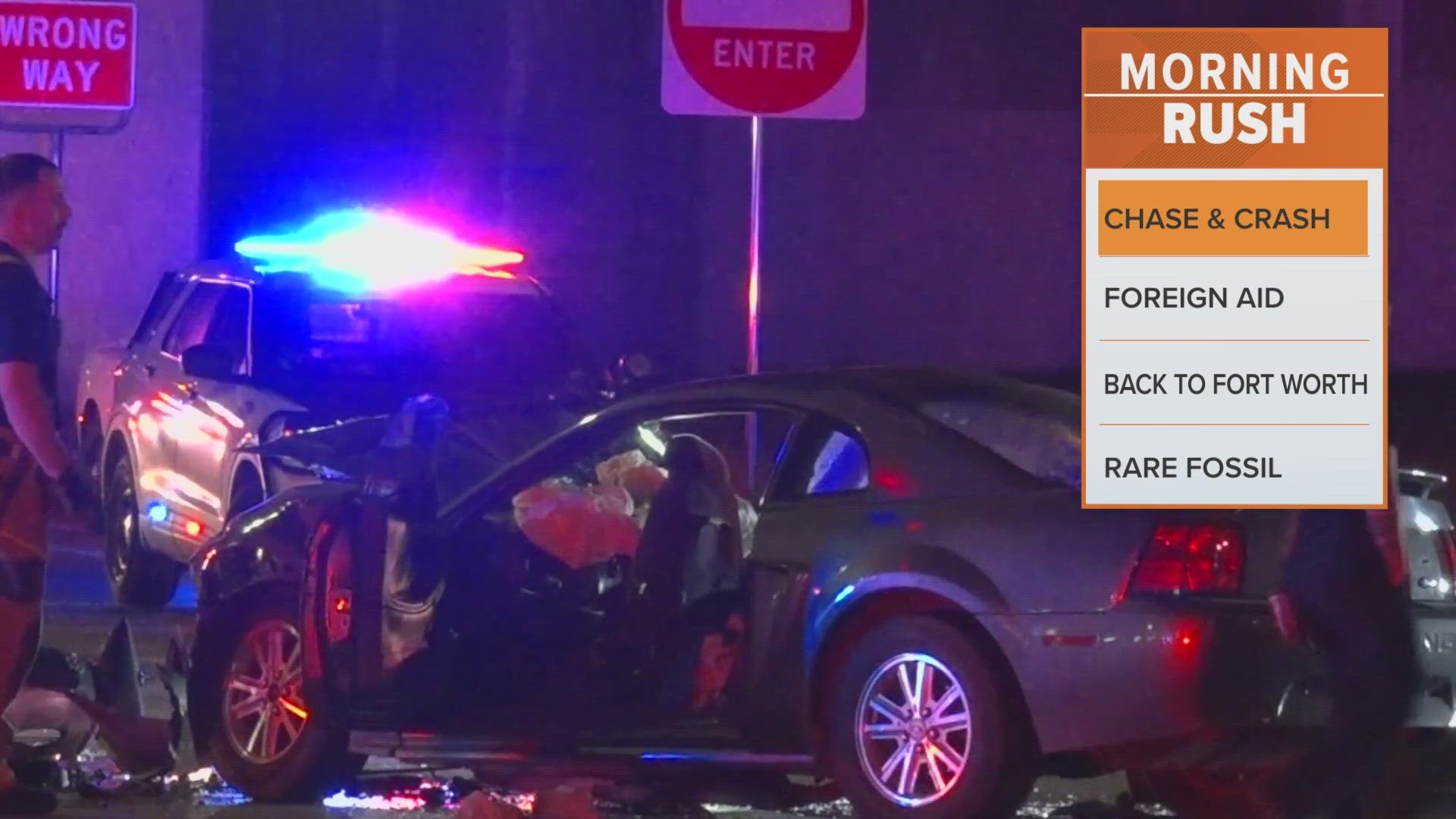 Haltom City Police said the three people in the suspect vehicle were minors and are expected to recover. Details on those in the other vehicle are not available.