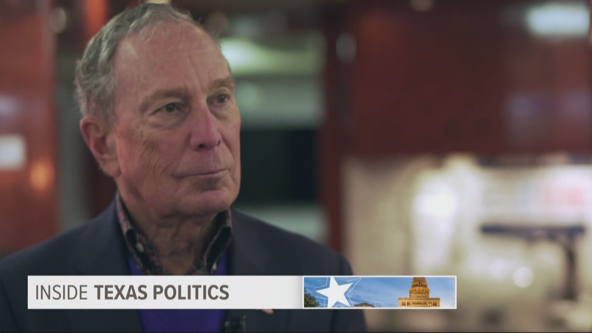 Mike Bloomberg brought his presidential campaign to Dallas last week and spoke with host Jason Whitely about why he’s concentrating on states like Texas.