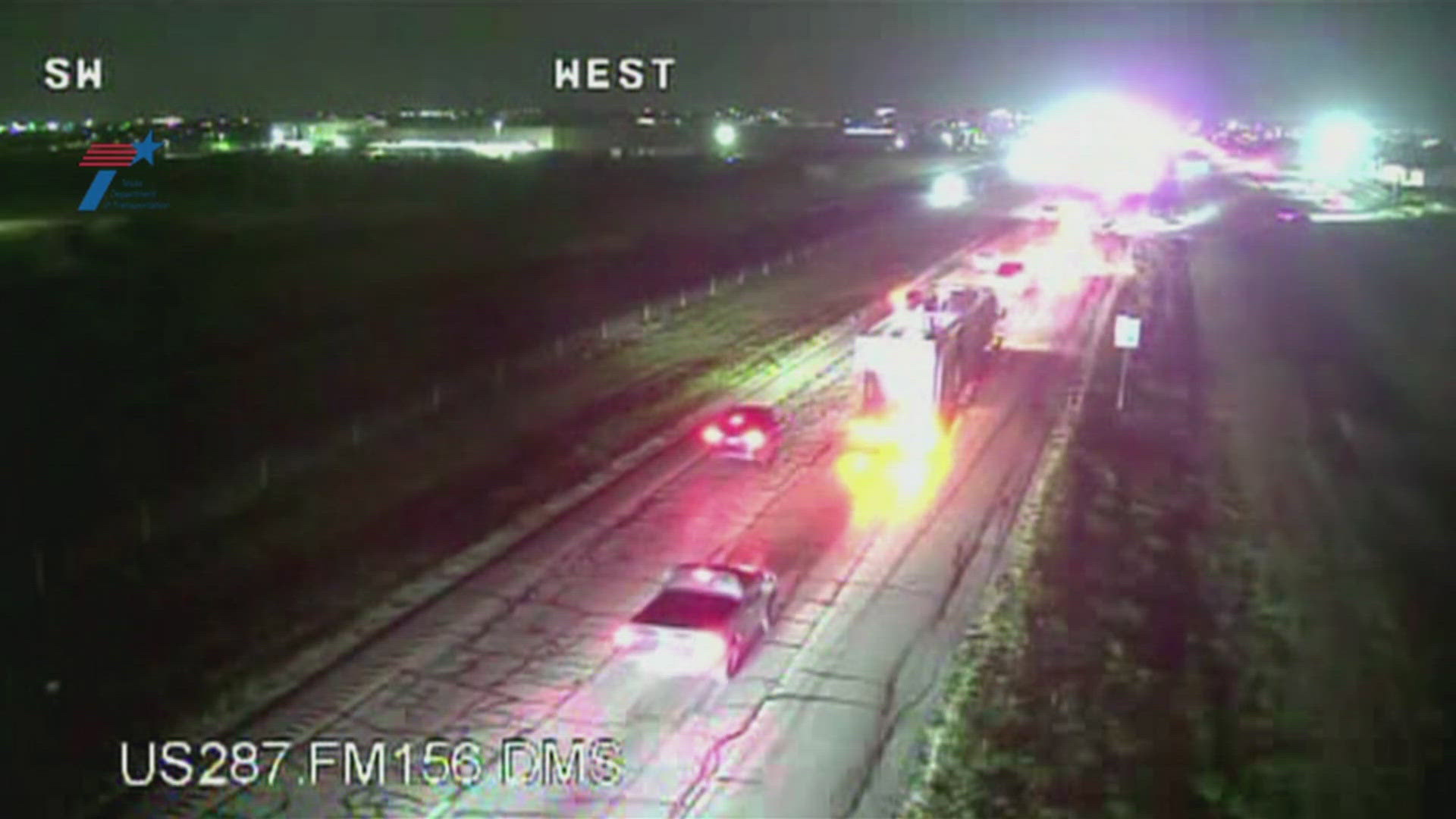 Deadly crash closes northbound lanes of US-287 in North Fort Worth ...