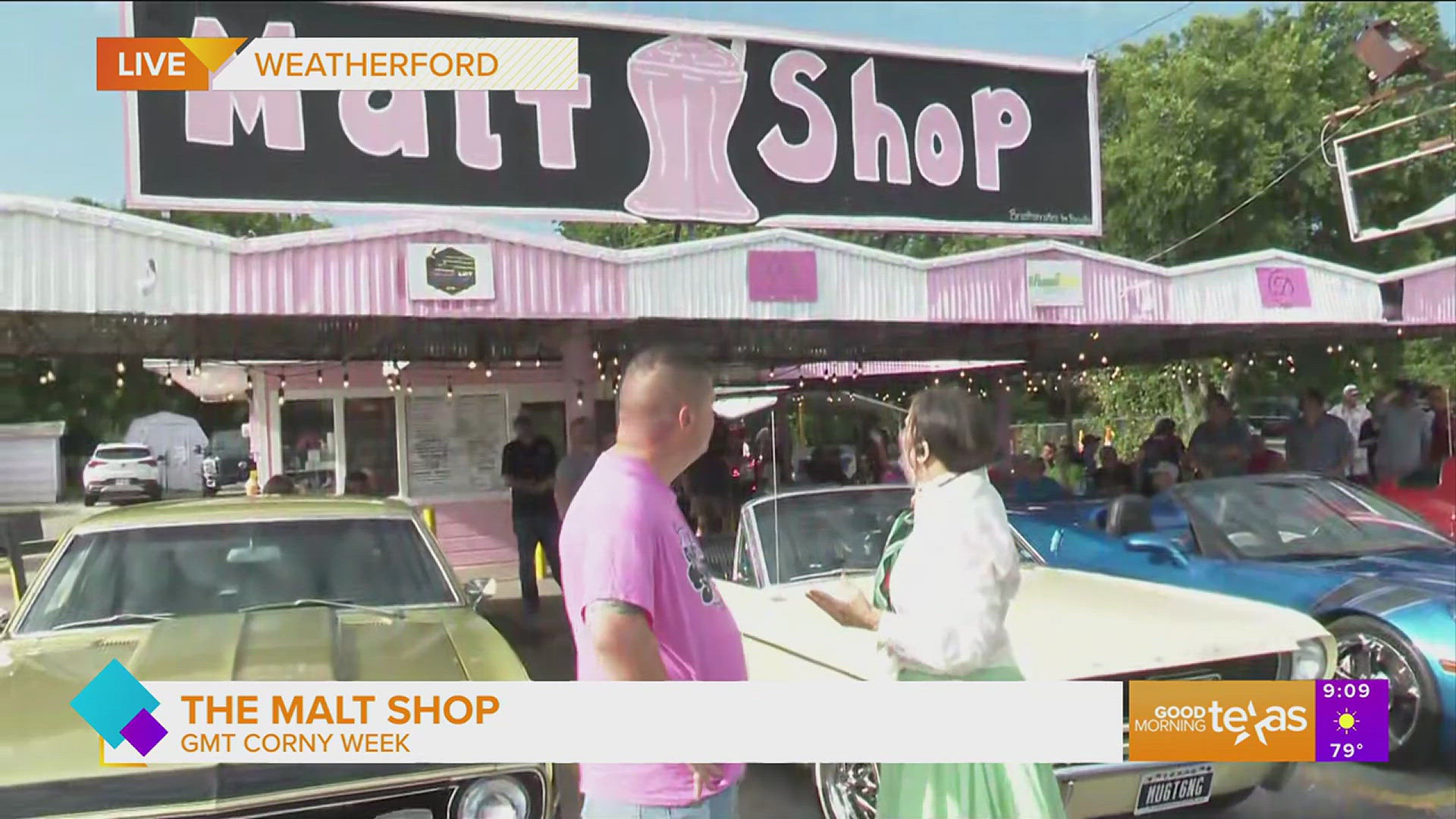 The Malt Shop in Weatherford has re-opened and Paige takes us there to learn more about the 60's inspired dive-in restaurant. 