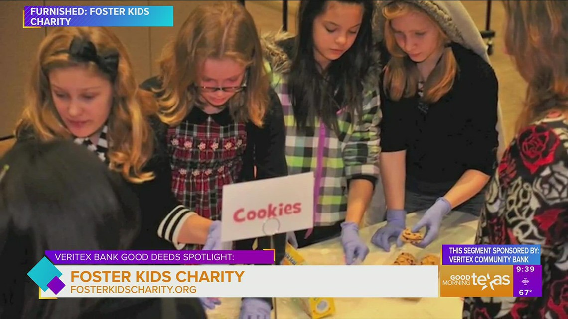 Veritex Community Bank “Good Deeds” Spotlight Foster Kids Charity