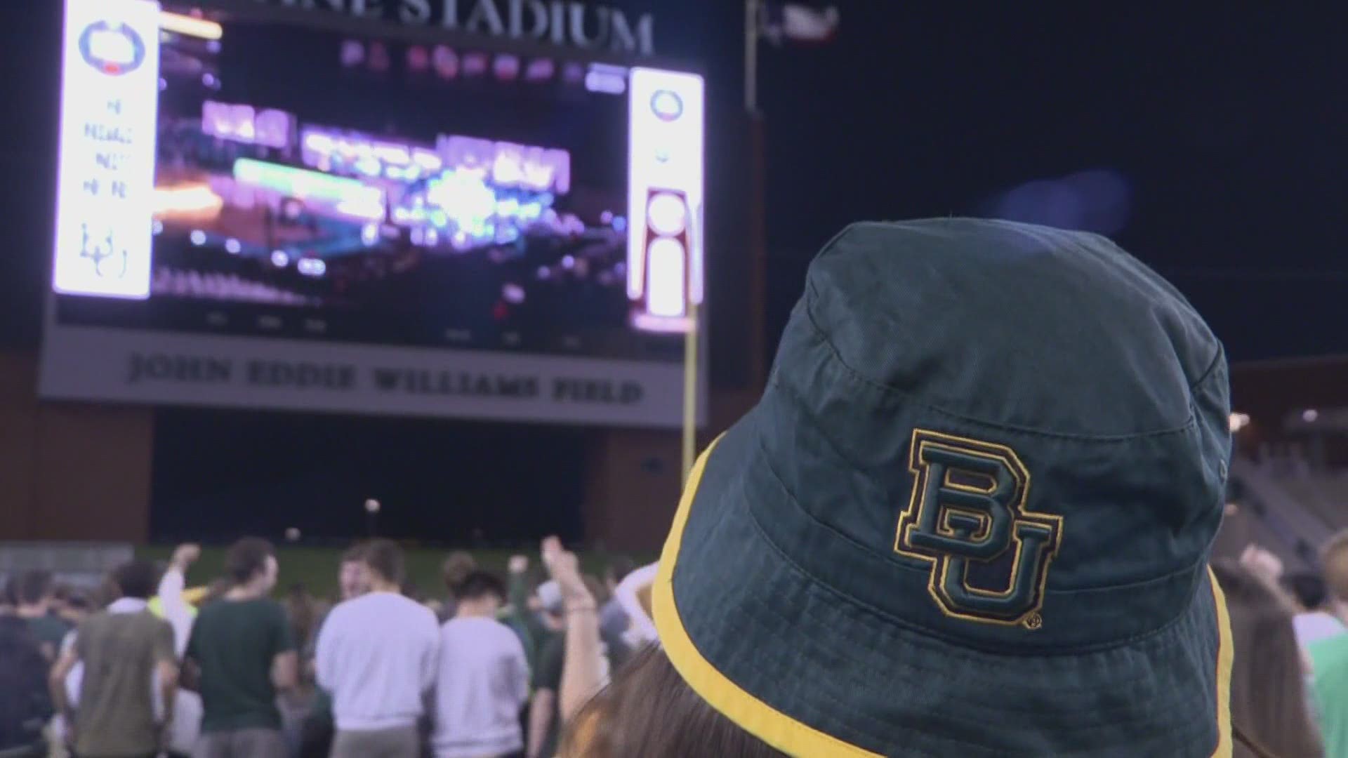 The Baylor Bears are playing for their first-ever NCAA men's basketball national championship tonight.