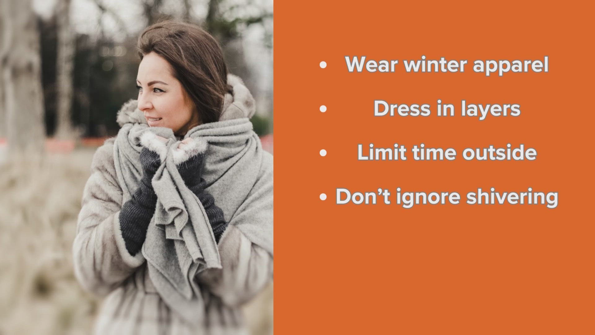 Safety reminders to prevent cold-related health issues amid freezing ...