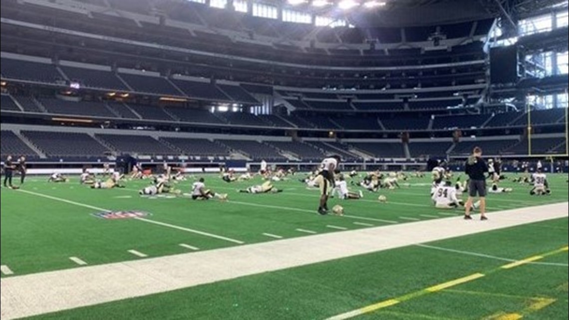 Saints to practice at Dallas Cowboys' AT&T Stadium this week due to  Hurricane Ida, Saints