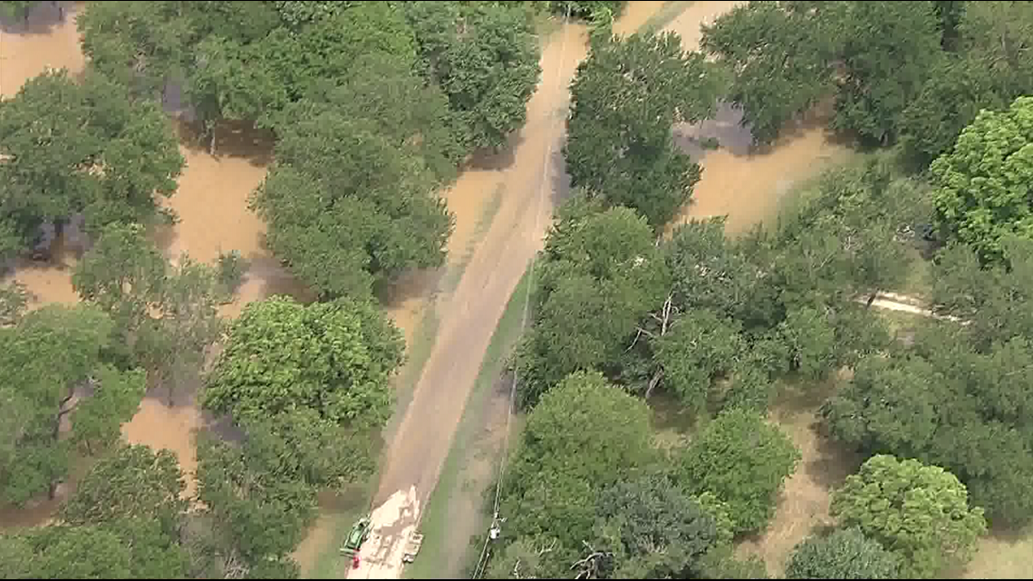 Gallery: Brazos River floods Horseshoe Bend in Parker County | wfaa.com