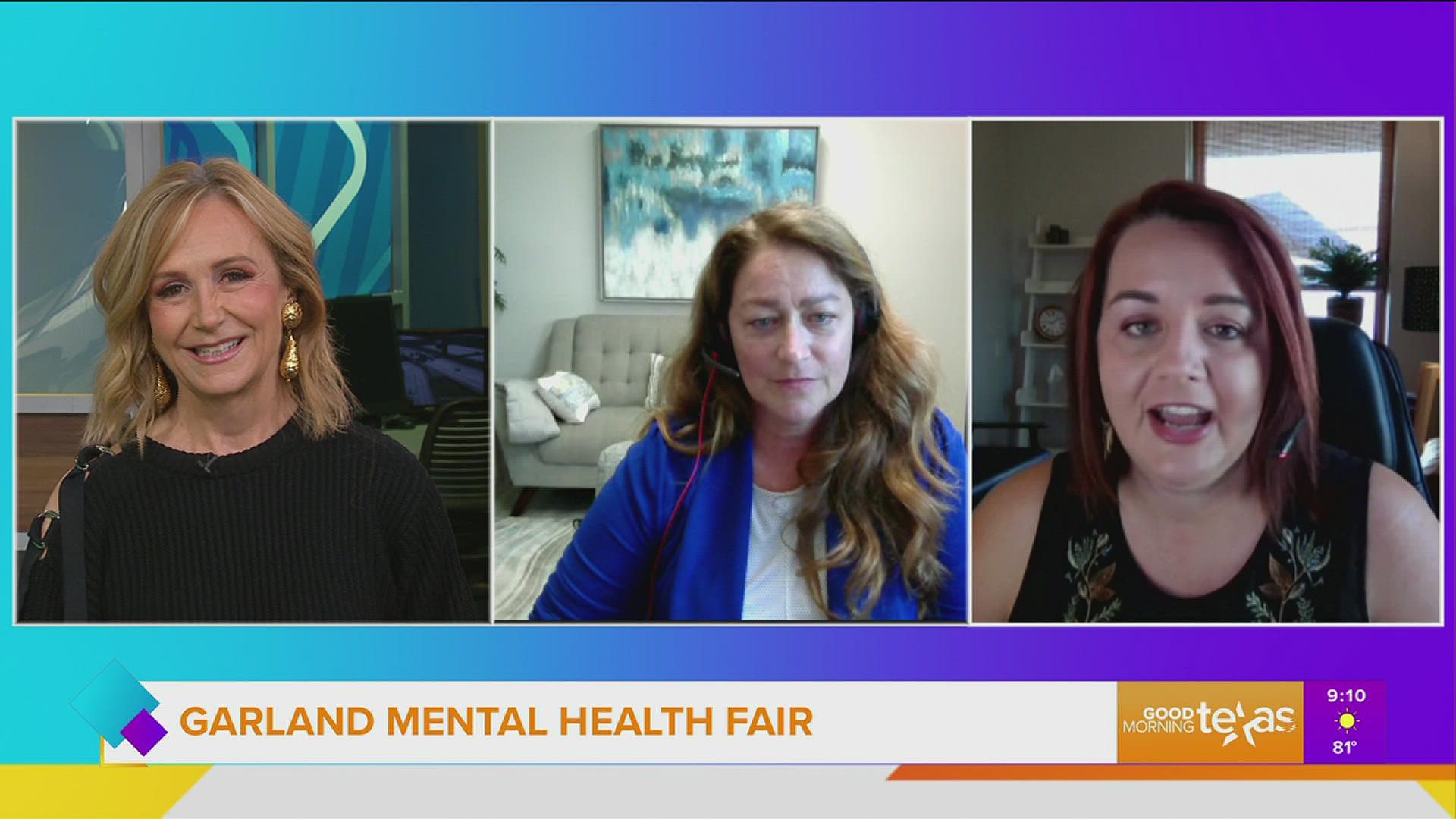 Register here: https://www.eventbrite.com/e/garland-community-mental-health-fair-tickets-167612526579?fbclid=IwAR2EjNXvlnsRxnPfnPH-o-90Sk-HmZNdX2nToEq0mTAPJ5w-vlxHuk