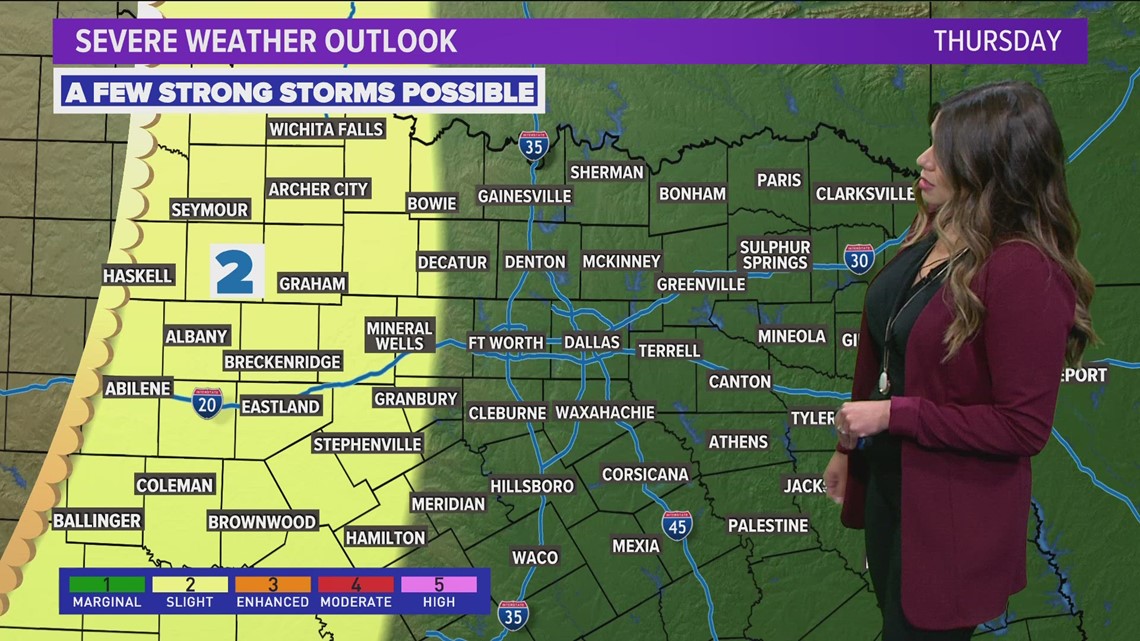 DFW Weather: Warm week; rain chances through the weekend | wfaa.com