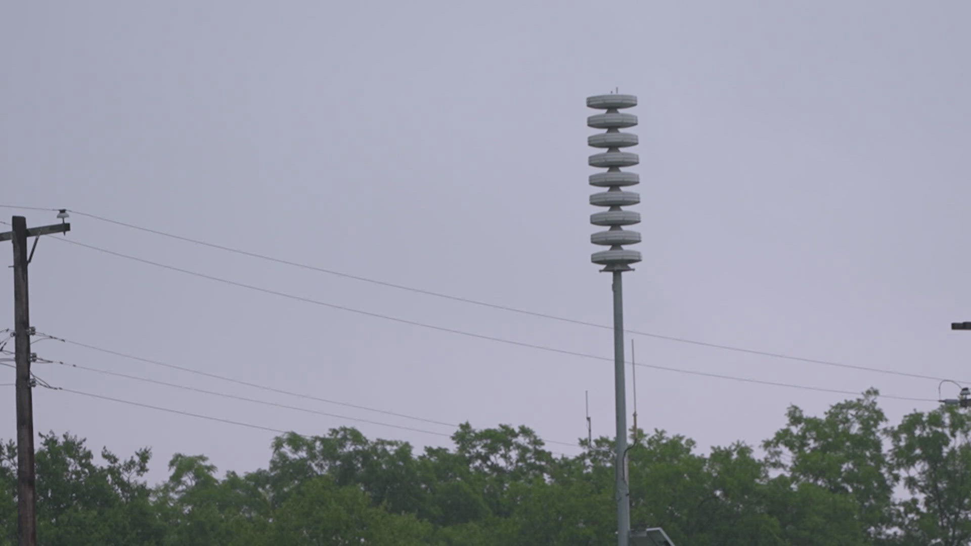 Outdoor warning sirens are meant to alert people outside to seek shelter.