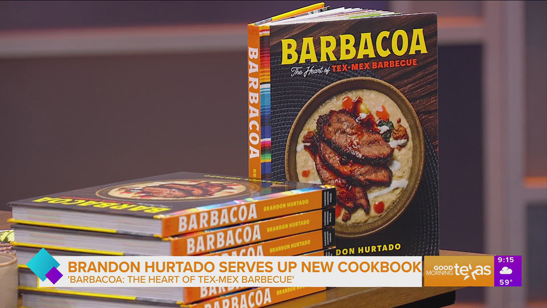 Brandon Hurtado, Owner of Hurtado BBQ shares more about his new cookbook 'Barbacoa' and gives us a special taste of his favorite recipe. 