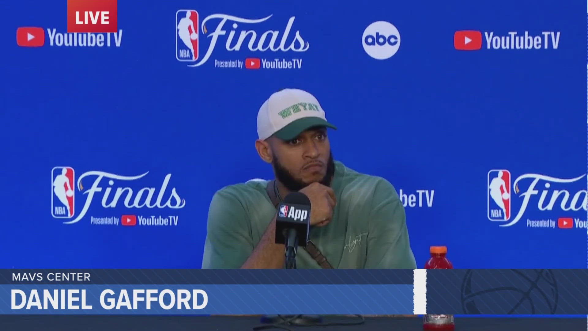 NBA Finals Daniel Gafford full Game 2 press conference after losing to