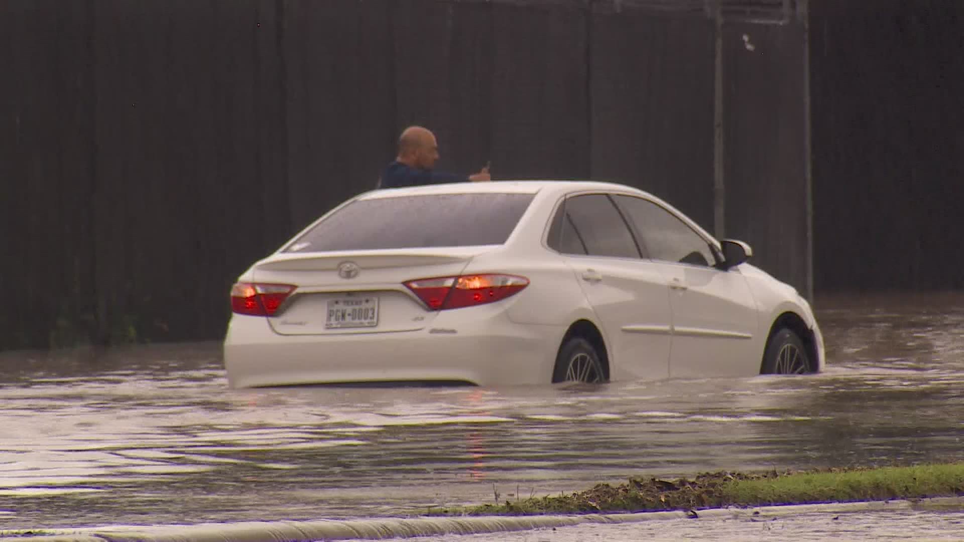 Driving through just 6 inches of water can cause your car to stall out.