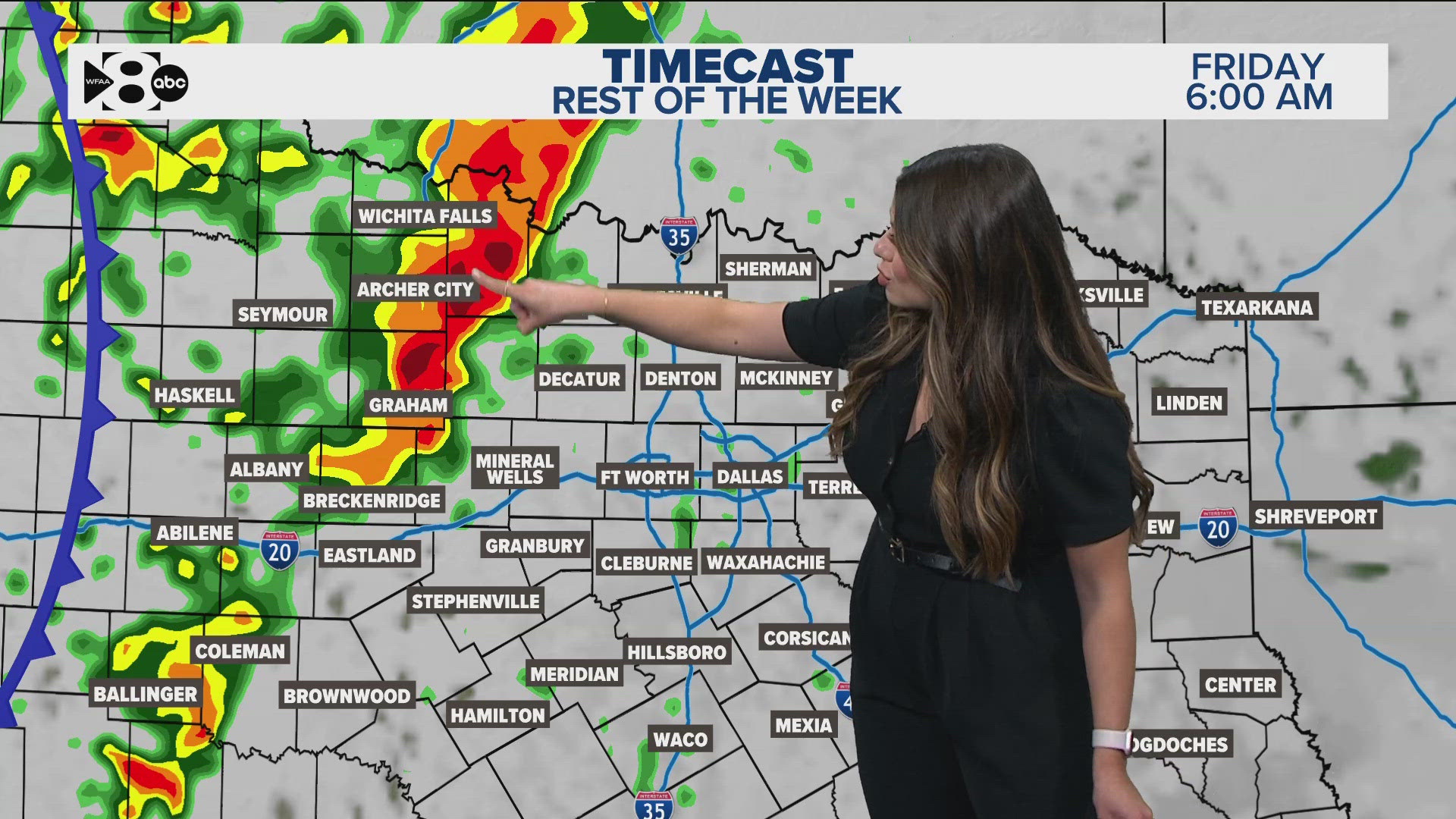 Rain chances are in the forecast later this week. 