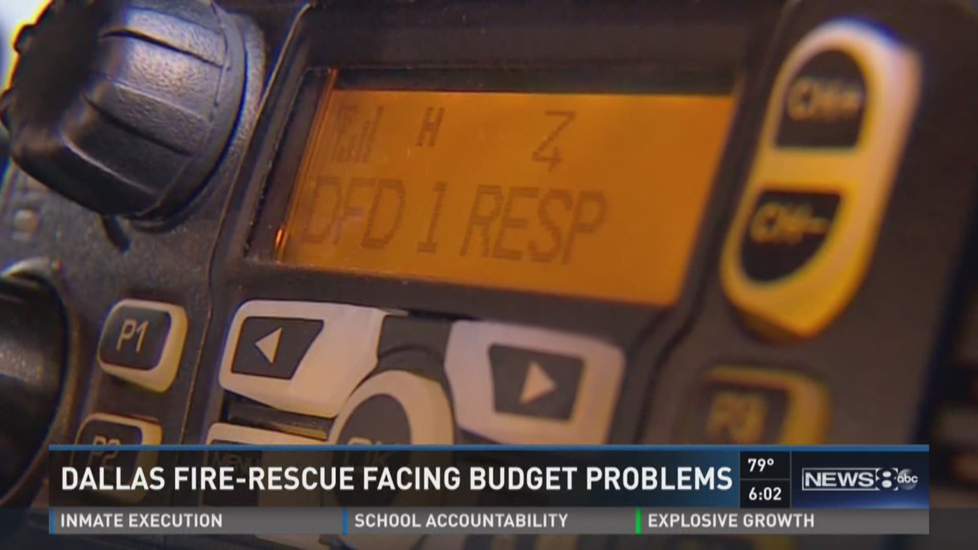 Dallas Fire-Rescue facing budget problems